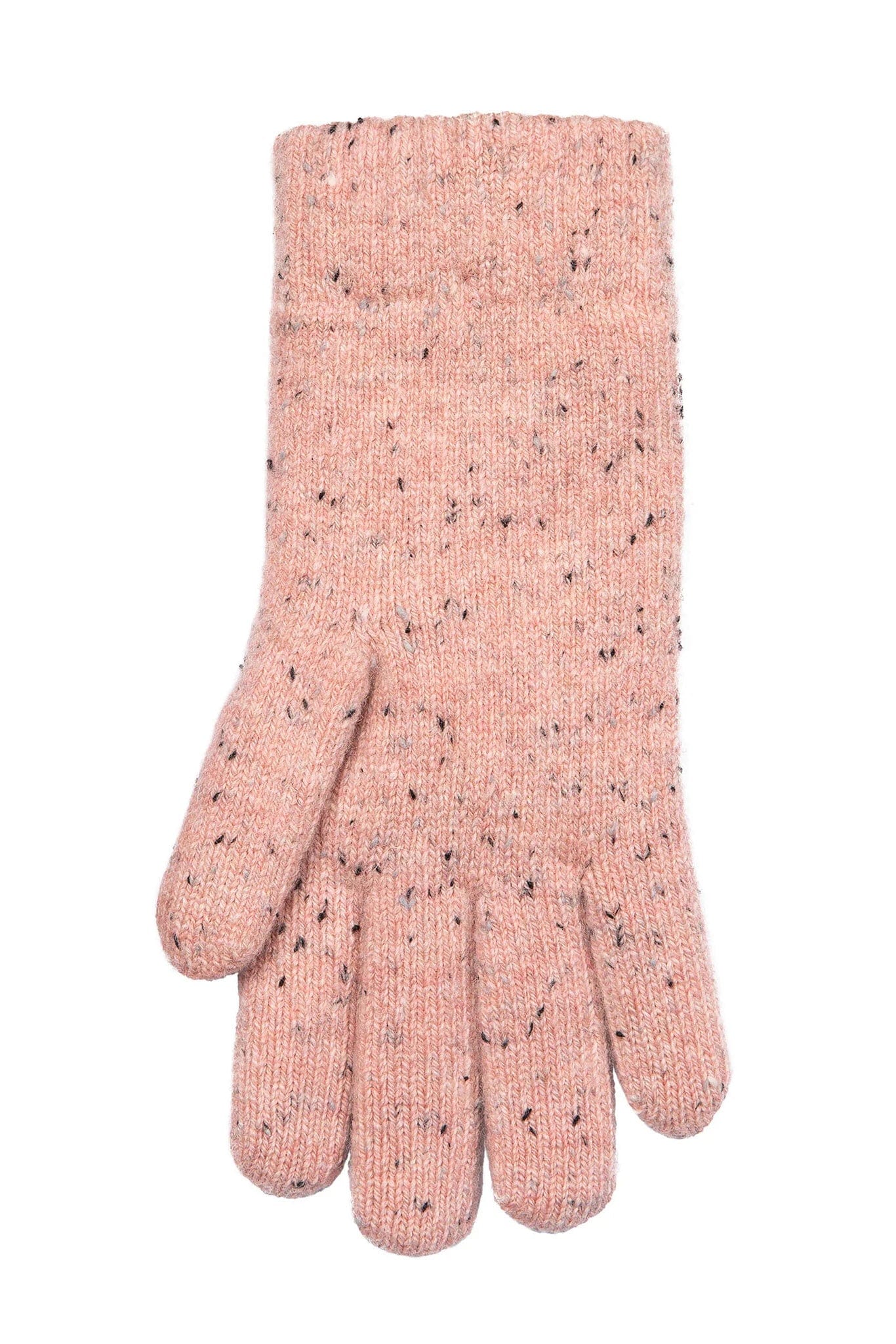 Dents Cable Knit Marl Gloves - Powder Pink 6-3278_POWDERPINK_OS