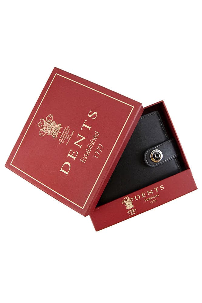 Dents RFID Protected Leather Wallet - Black/Slate 23-5553_BLACK/SLATE_OS