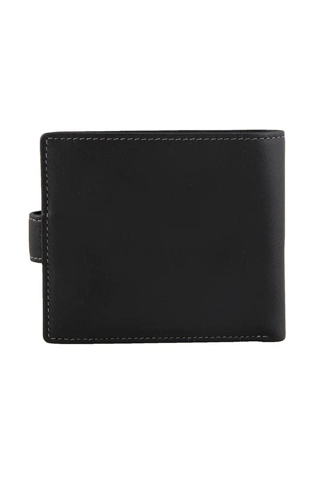 Dents RFID Protected Leather Wallet - Black/Slate 23-5553_BLACK/SLATE_OS