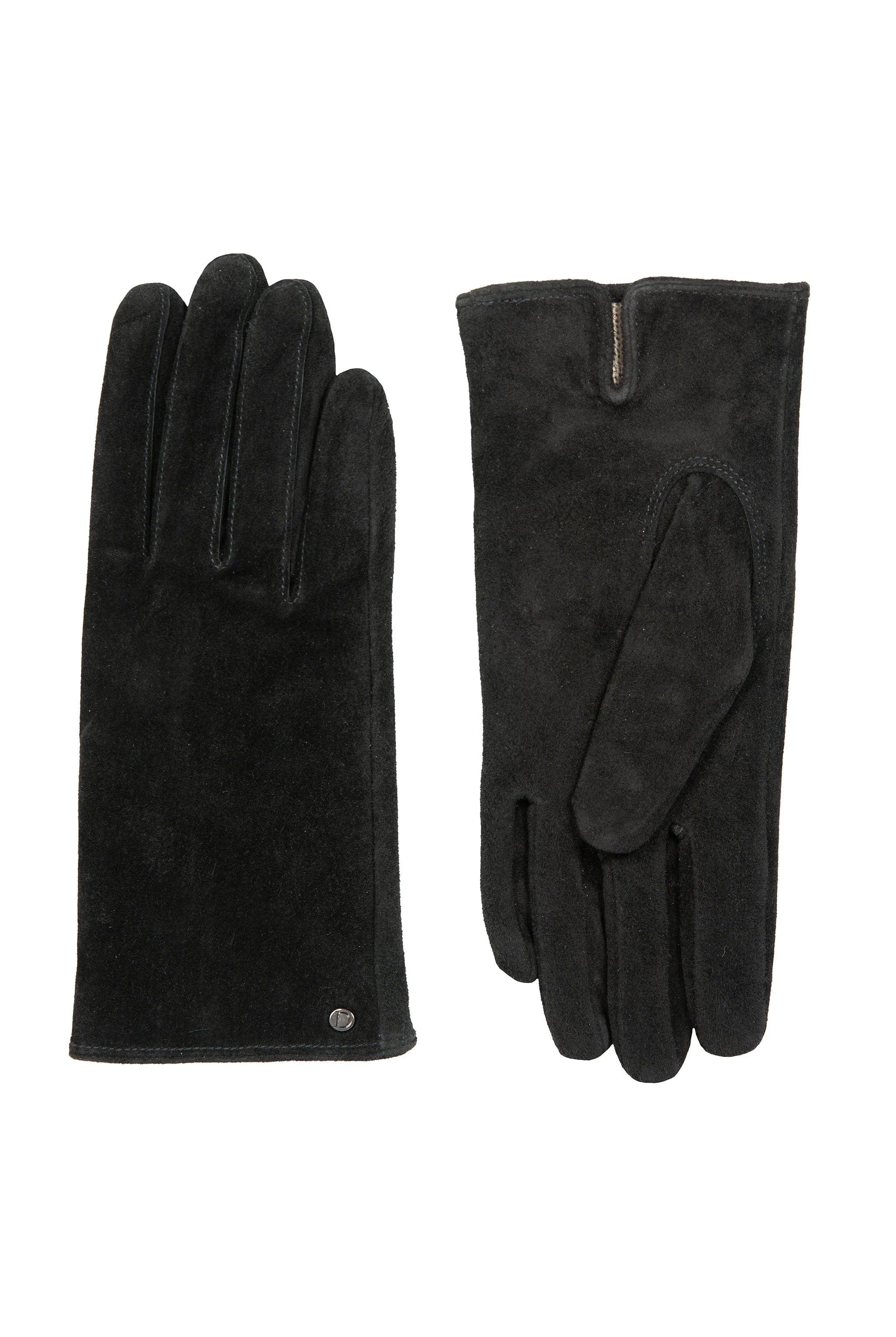 Dents Womens Emily Plain Suede Gloves