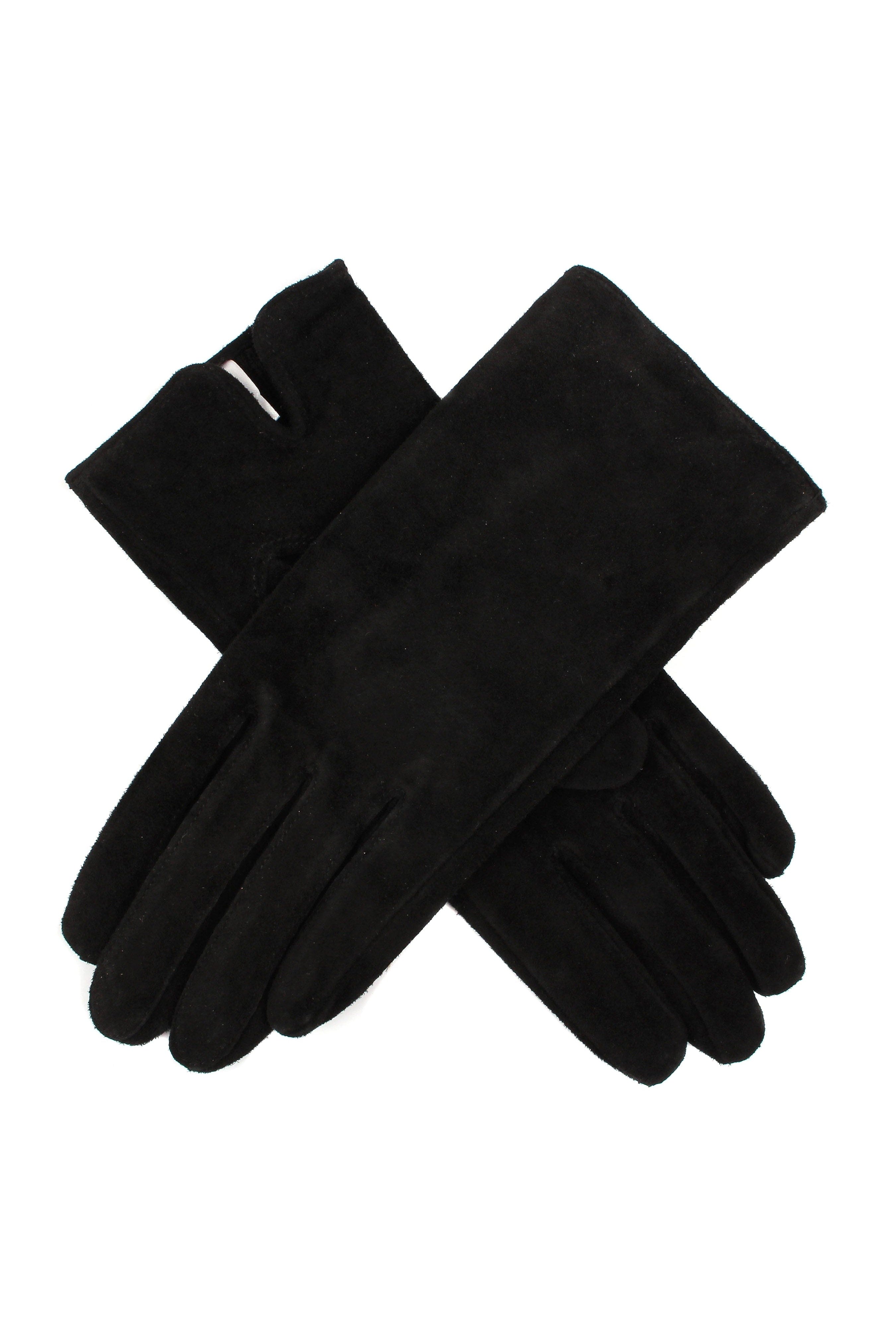 Dents Womens Emily Plain Suede Gloves