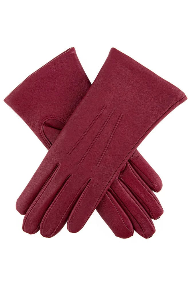 Dents Womens Emma Classic Hairsheep Leather Gloves - Juniper