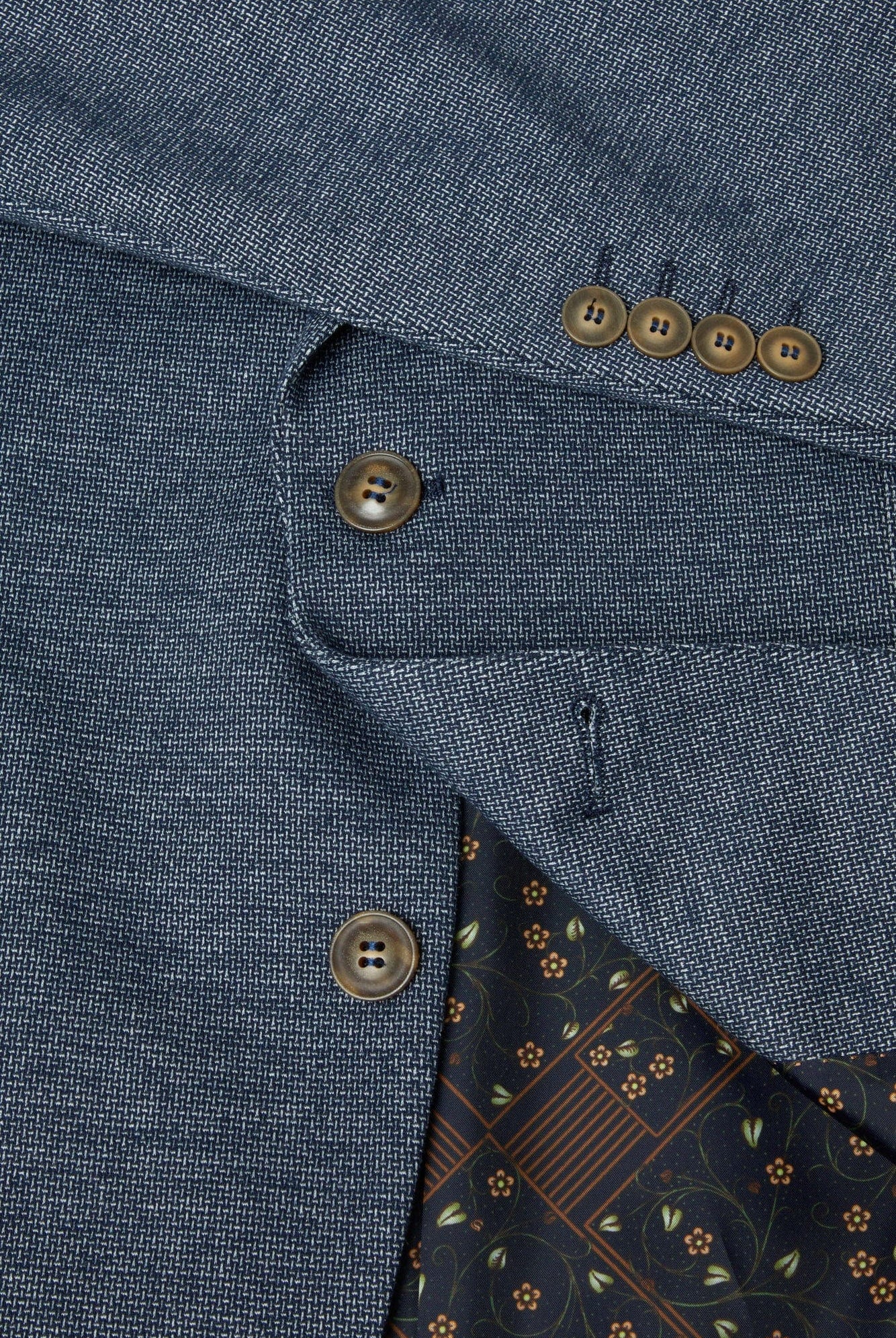 Douglas & Grahame Damon Tapered Fit Jacket - Blue