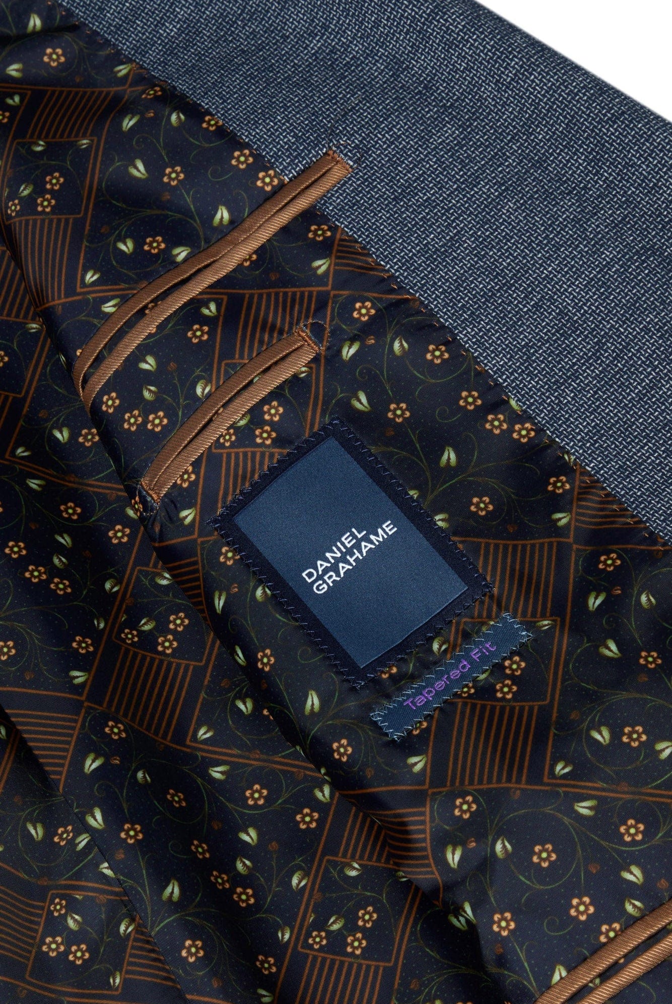 Douglas & Grahame Damon Tapered Fit Jacket - Blue