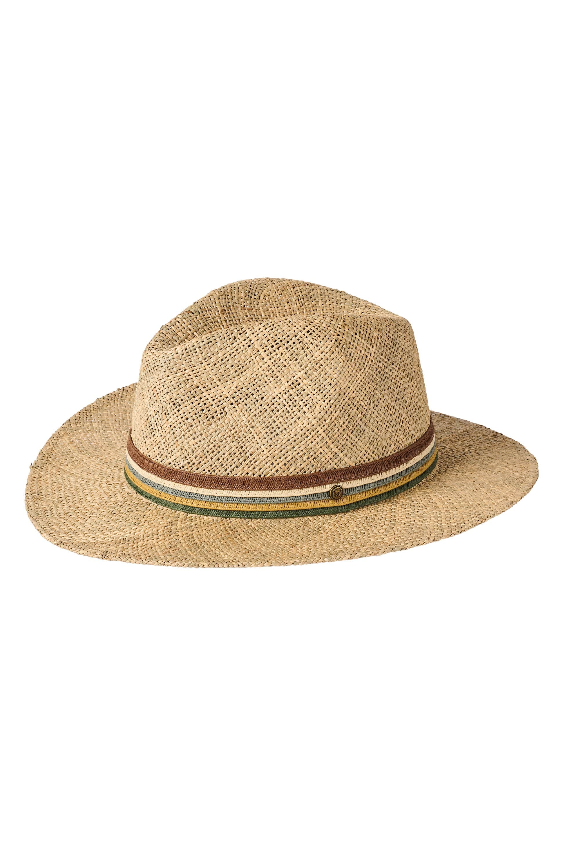 Failsworth Havana Straw Fedora Hat - Seagrass