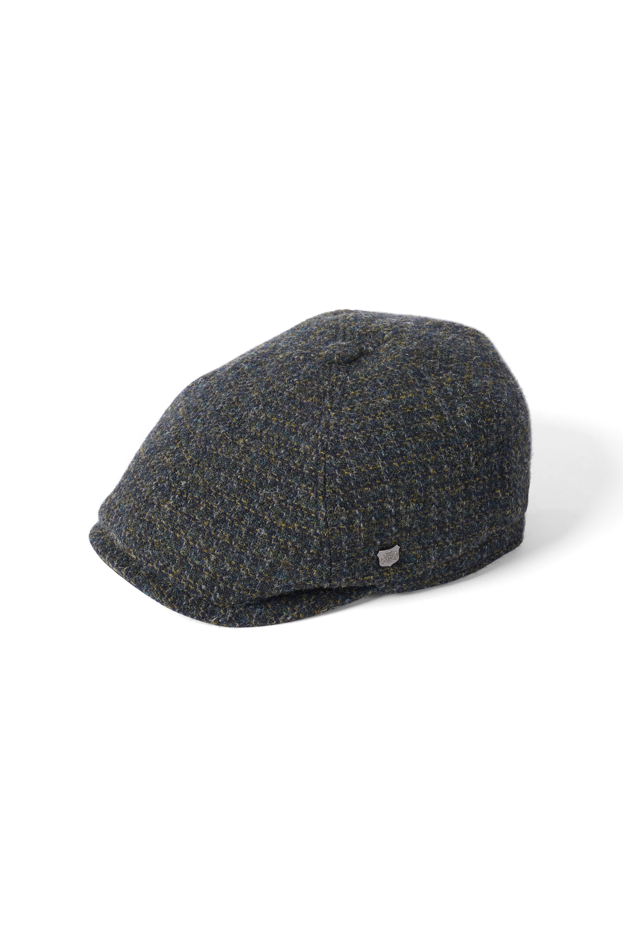 Failsworth Hudson Harris Tweed Bakerboy Cap - Grey Check