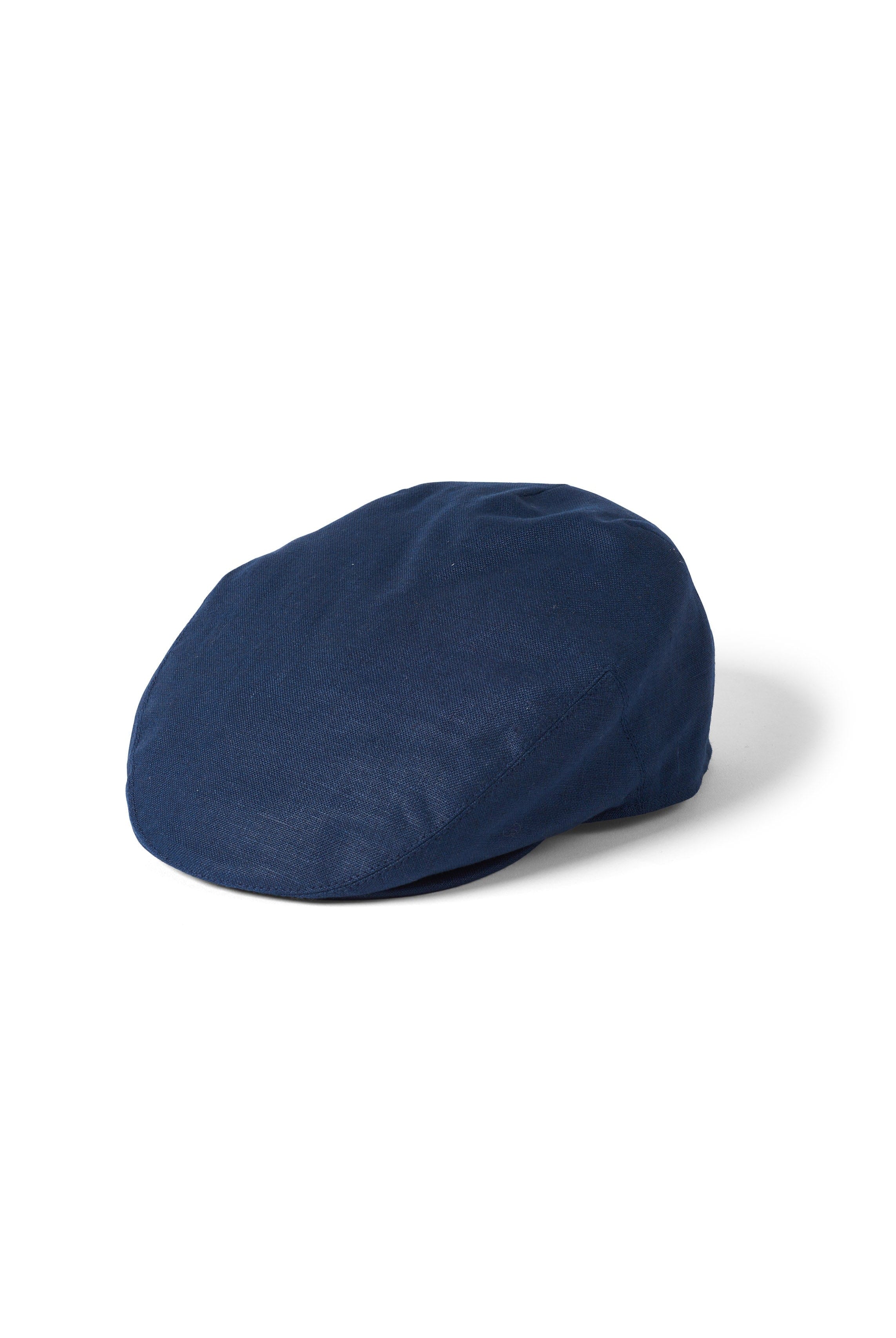 Failsworth Irish Linen Flat Cap - Navy