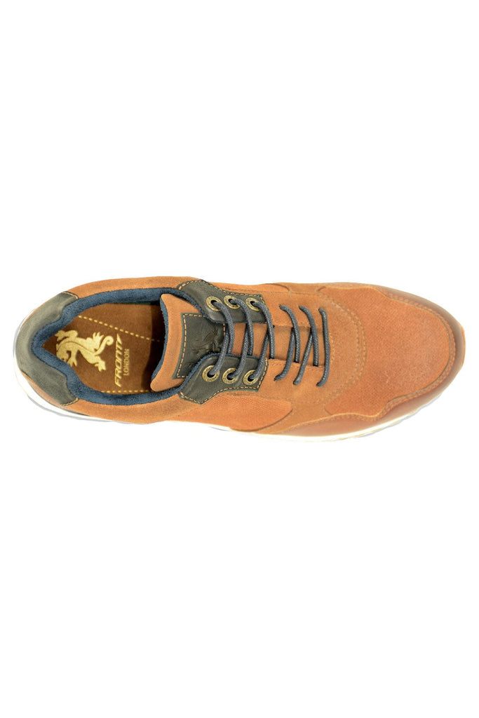 FRONT Chicago Leather Trainers - Tan