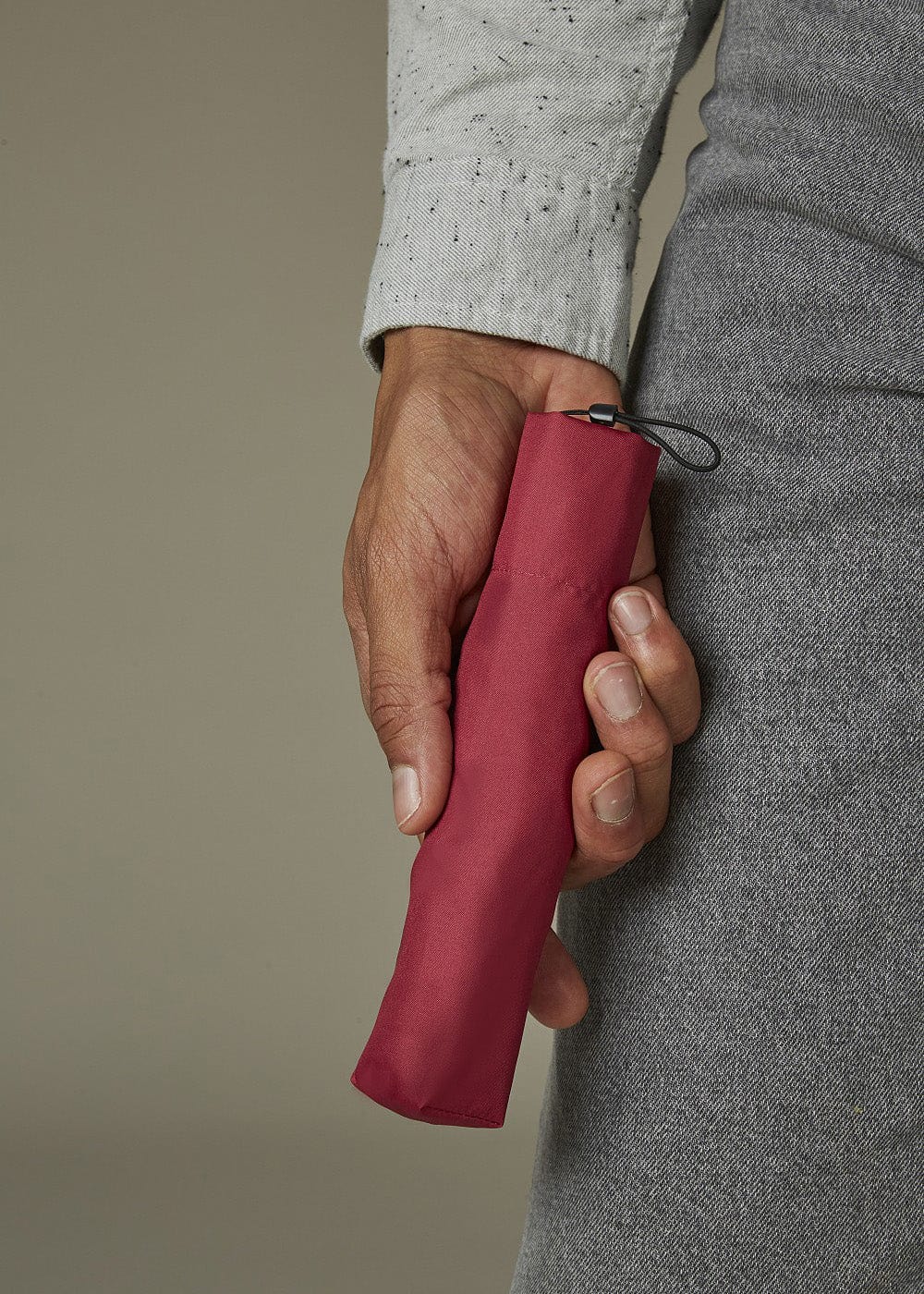 Fulton Aerolite Folding Umbrella - Dark Red L891_AEROLITE-1_DARKRED