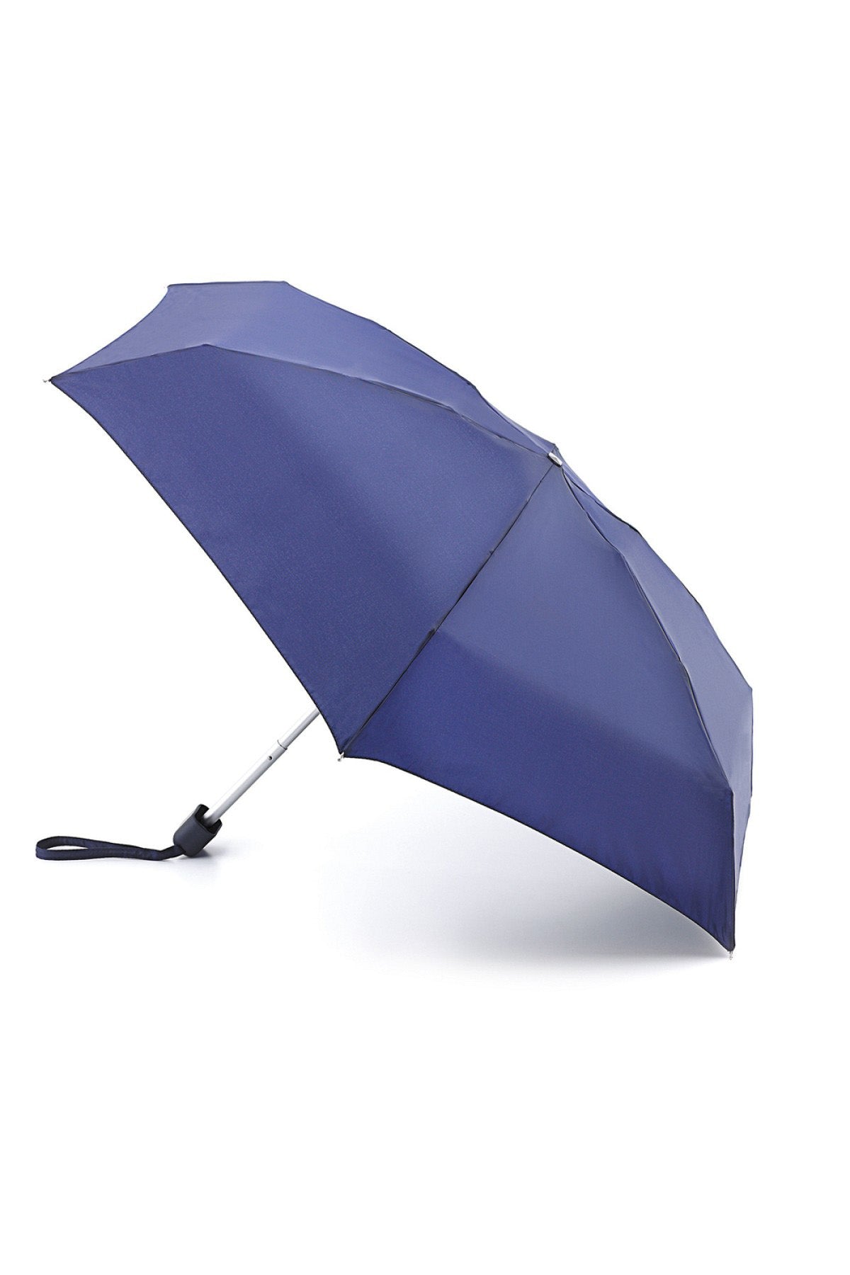Fulton Tiny Compact Plain Folding Umbrella - Navy L500_TINY1_NAVY