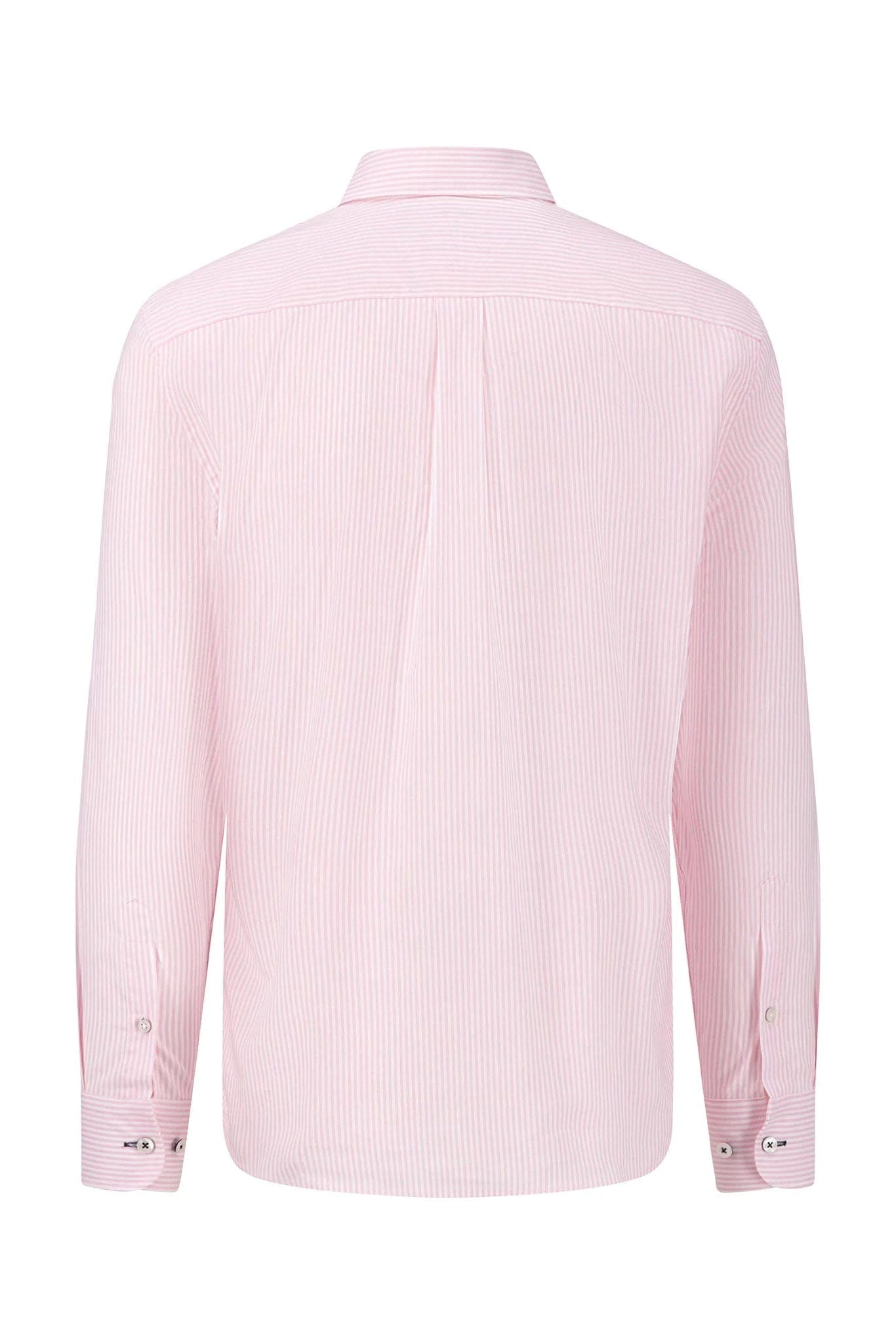 Fynch Hatton Button Down Oxford Shirt - Pink Stripe