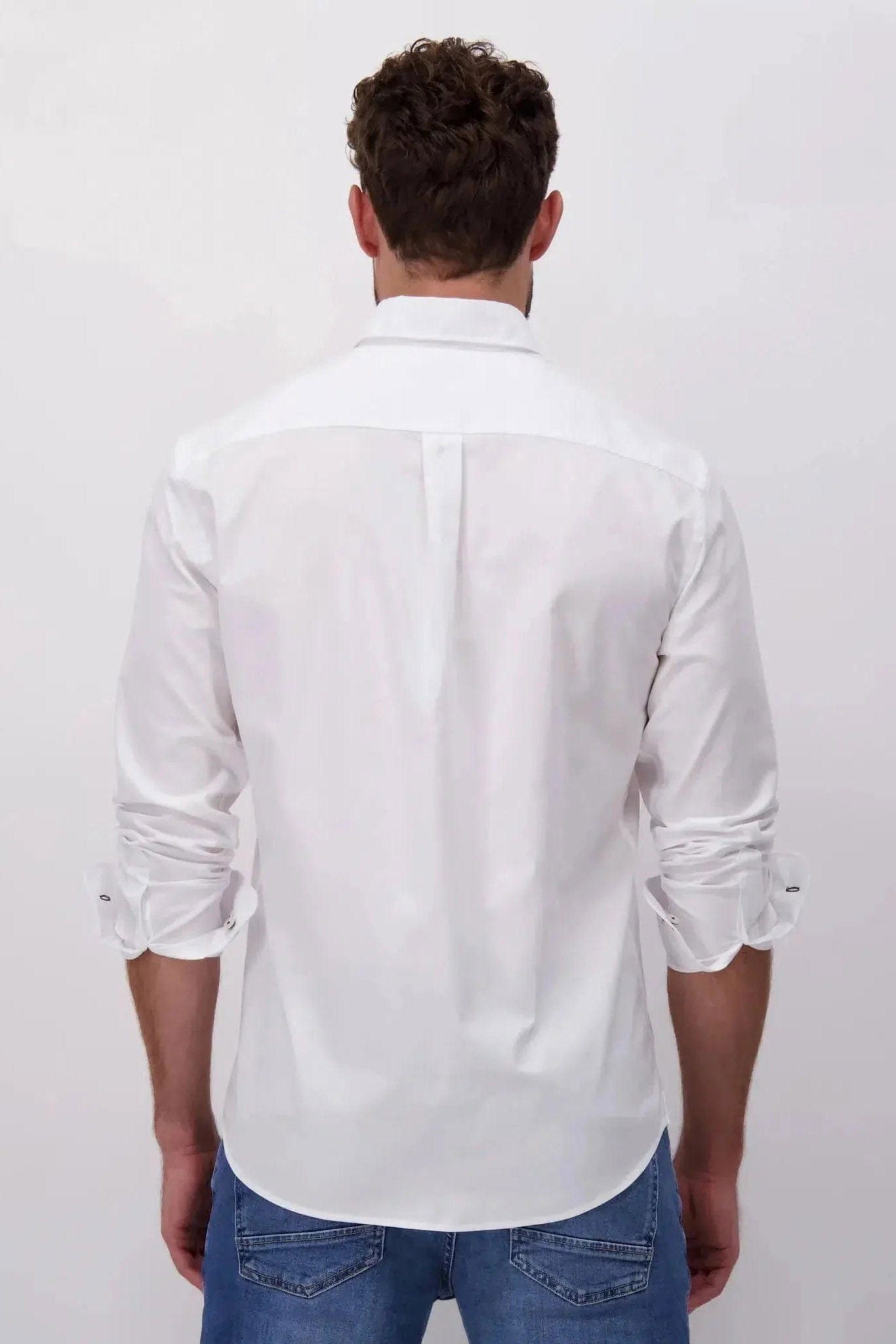 Fynch Hatton Button Down Oxford Shirt - White