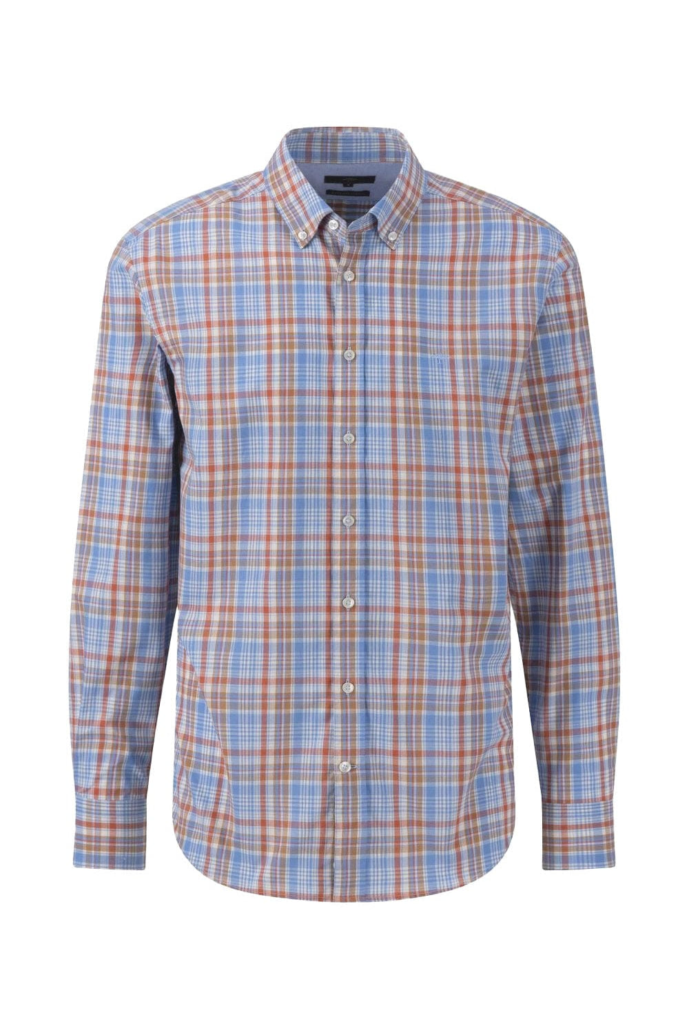 Fynch Hatton Check Button Down Shirt - Impala
