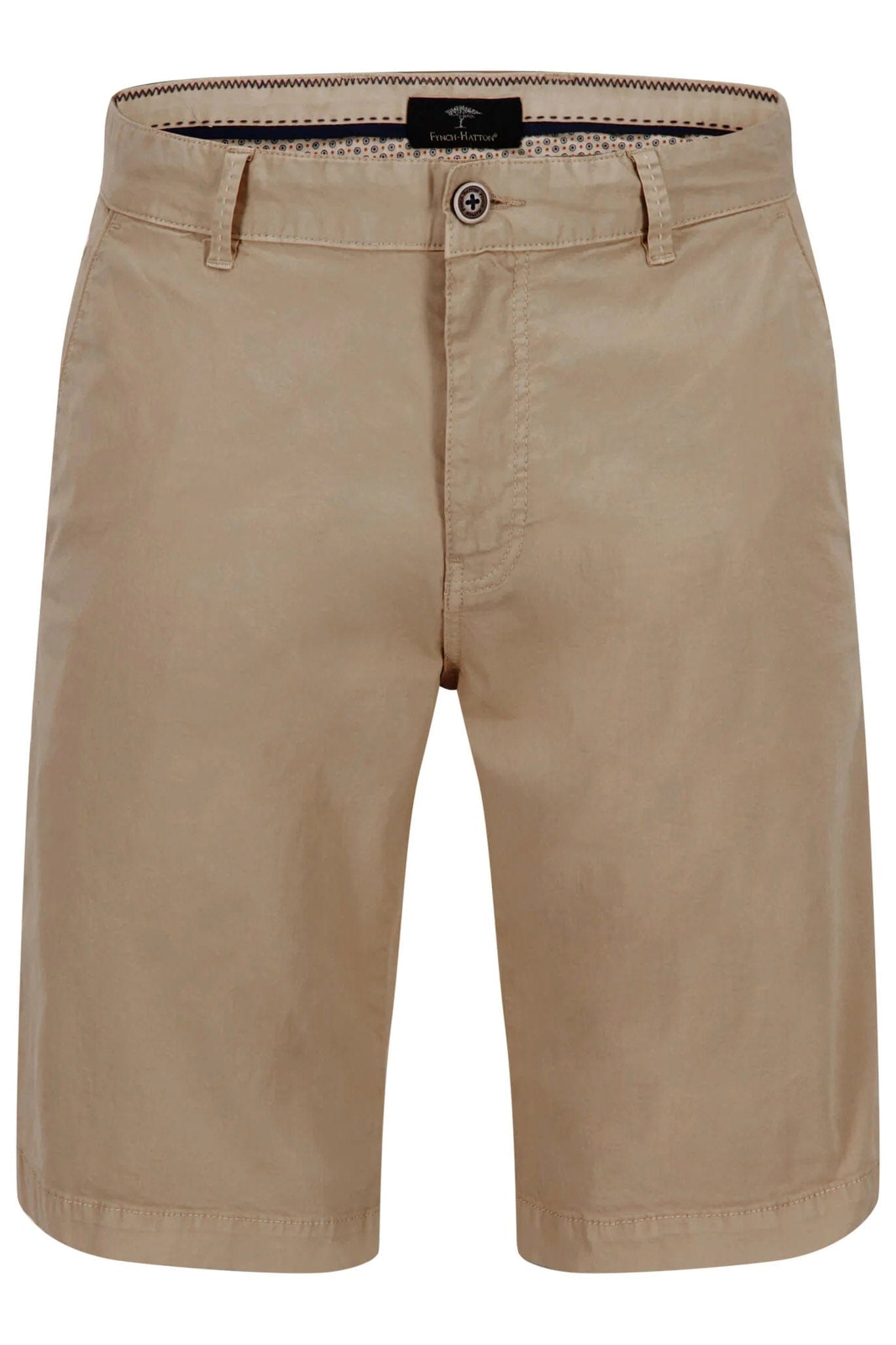 Fynch Hatton Cotton Stretch Short - Sand