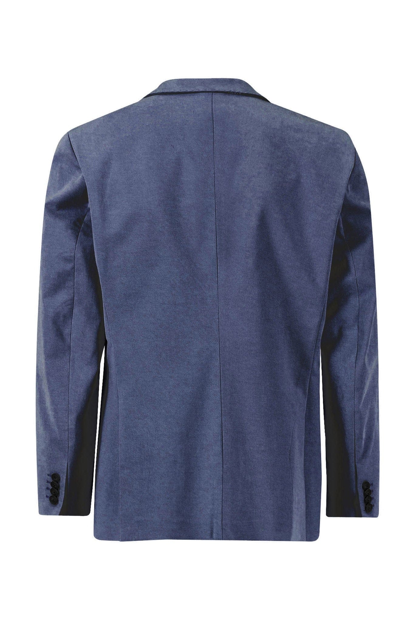Fynch Hatton Cotton Twill Blazer - Dark Navy