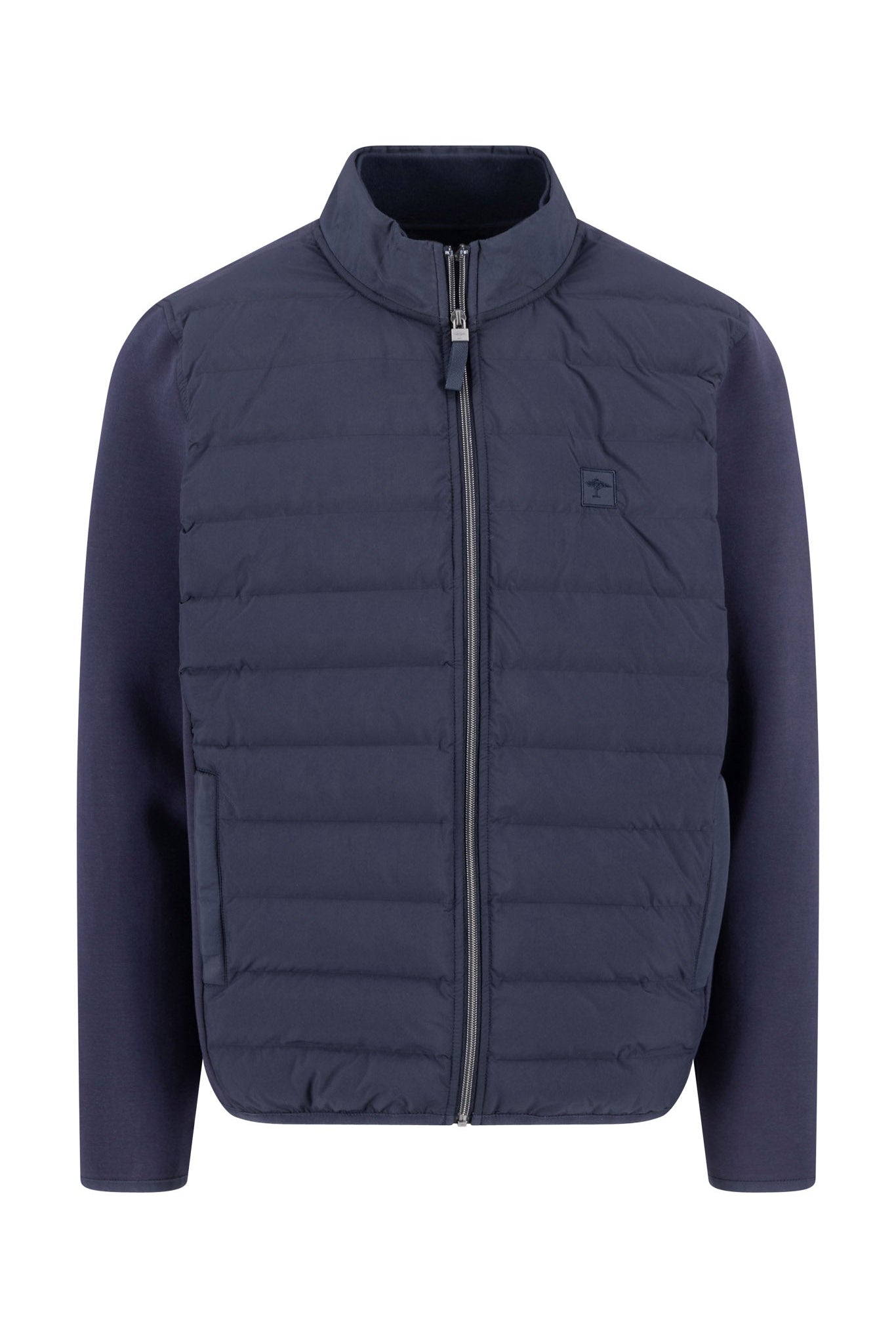 Fynch Hatton Hybrid Quilted Jacket - Dark Navy