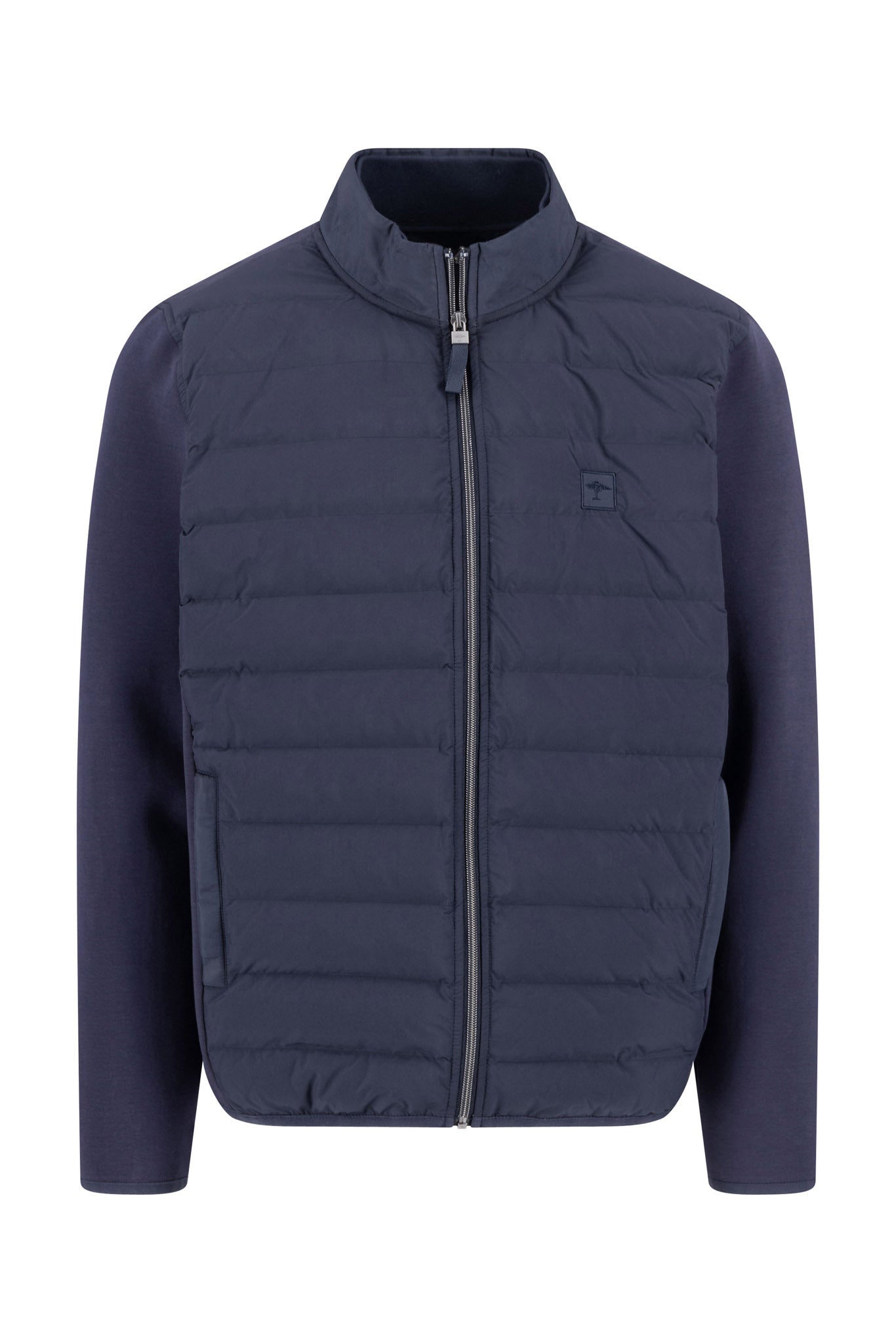 Fynch Hatton Hybrid Quilted Jacket - Dark Navy