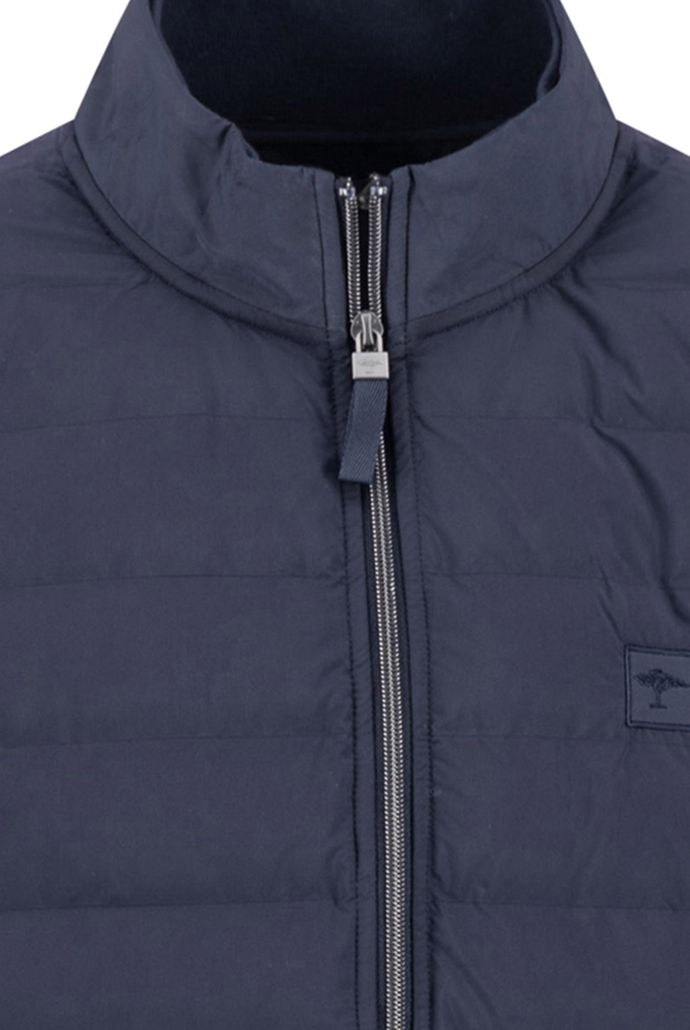 Fynch Hatton Hybrid Quilted Jacket - Dark Navy