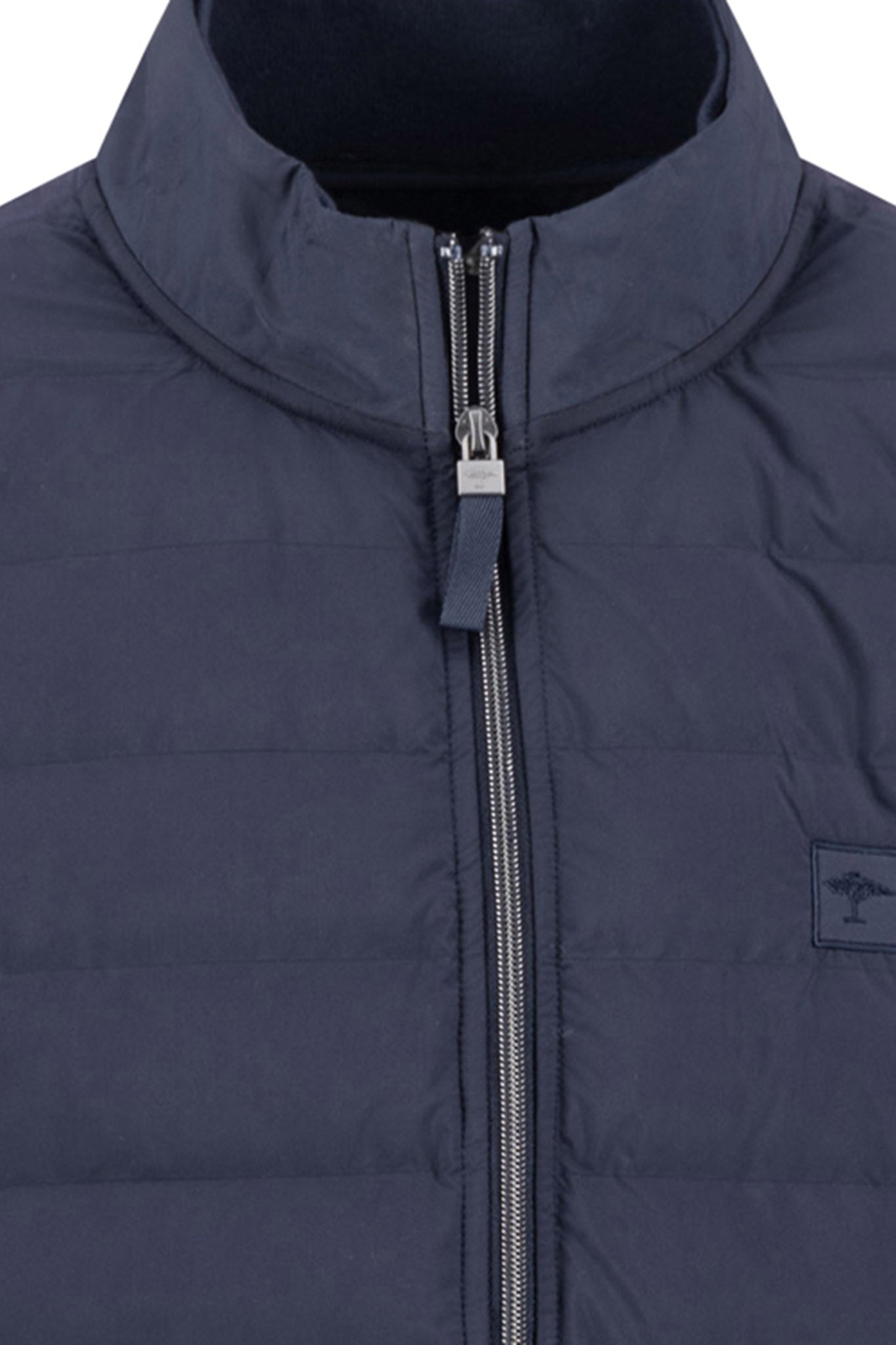 Fynch Hatton Hybrid Quilted Jacket - Dark Navy