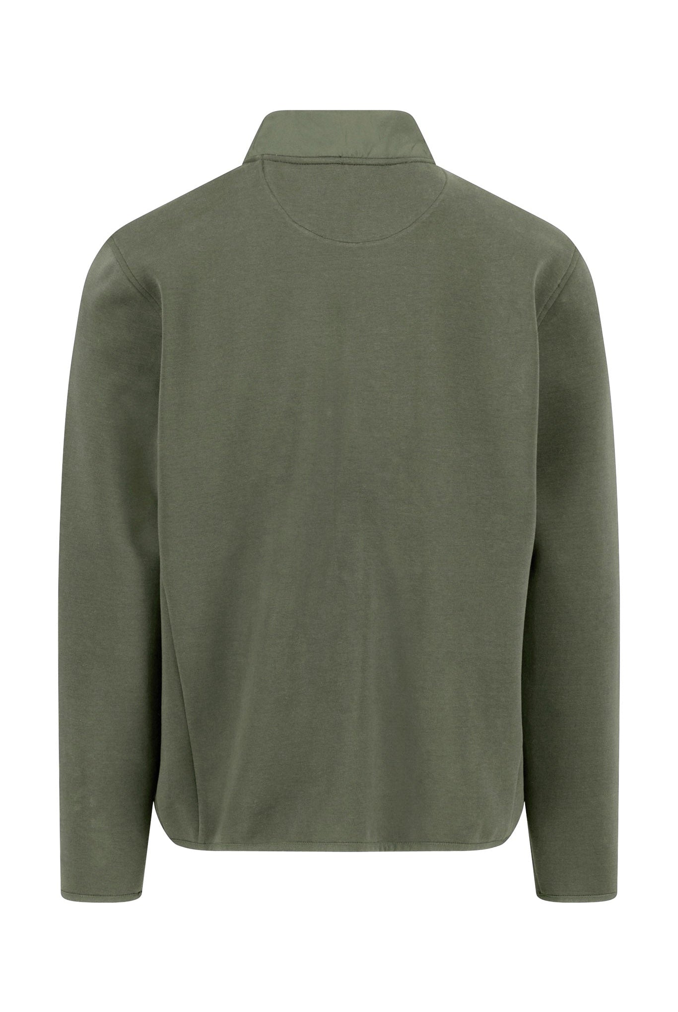 Fynch Hatton Hybrid Quilted Jacket - Dusty Olive