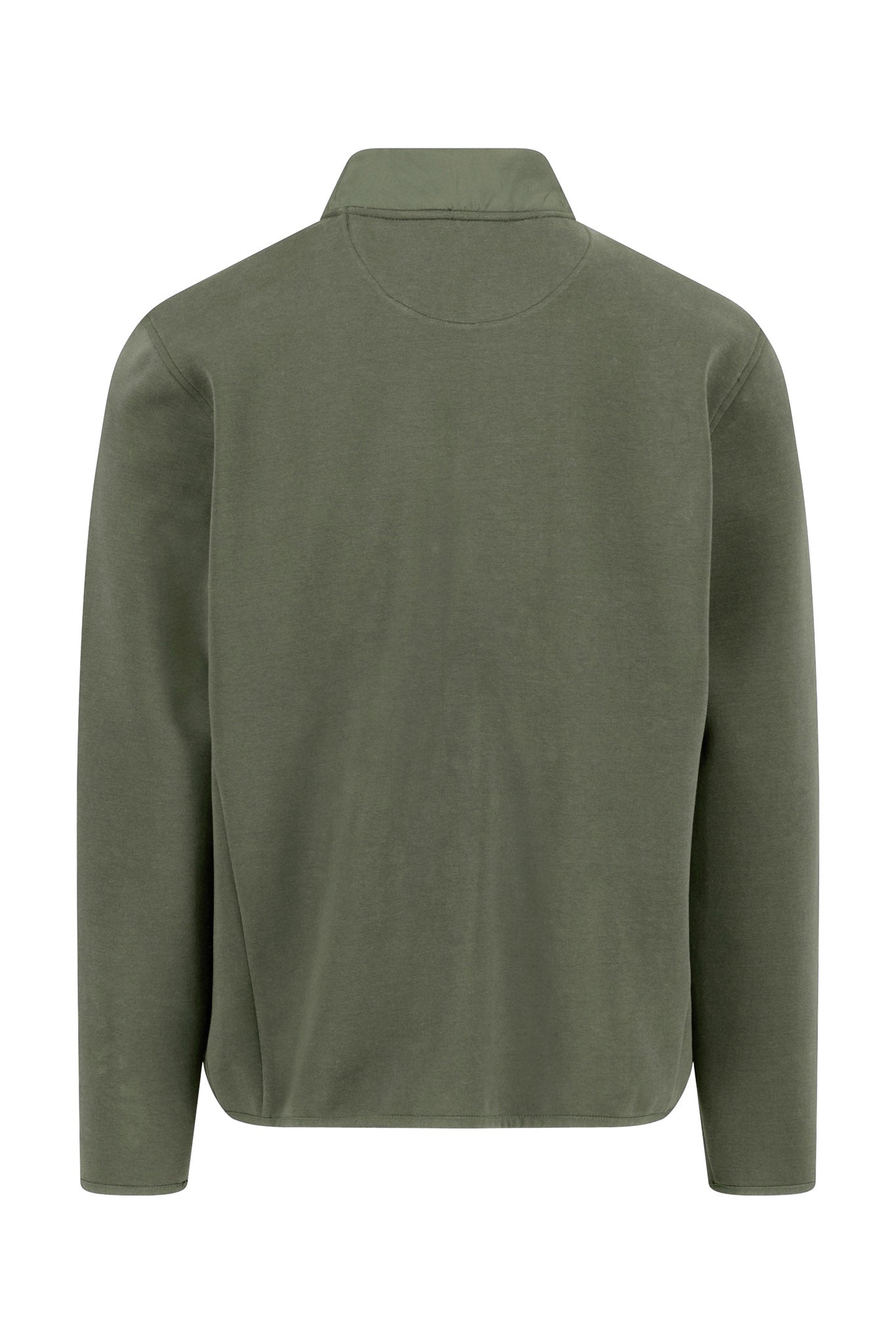 Fynch Hatton Hybrid Quilted Jacket - Dusty Olive