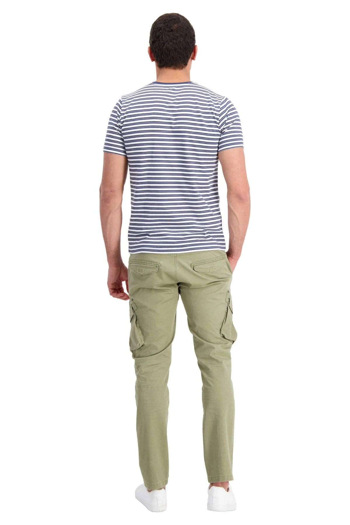 Fynch Hatton Organic Cotton T-Shirt - Navy Stripe