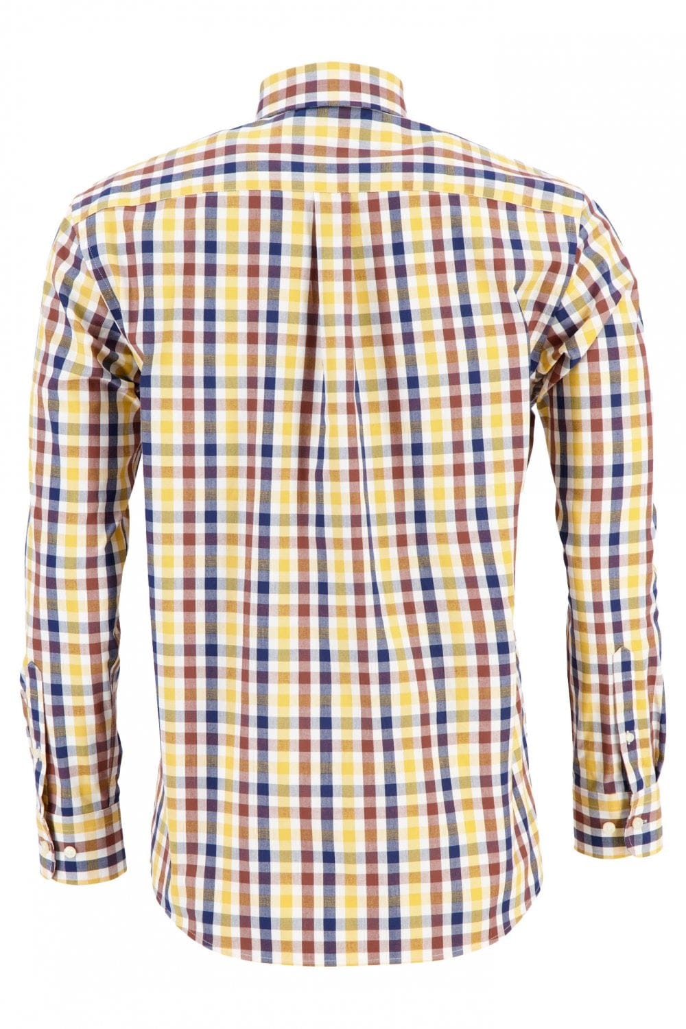 Fynch Hatton Soft Cotton Long Sleeve Shirt - Dijon