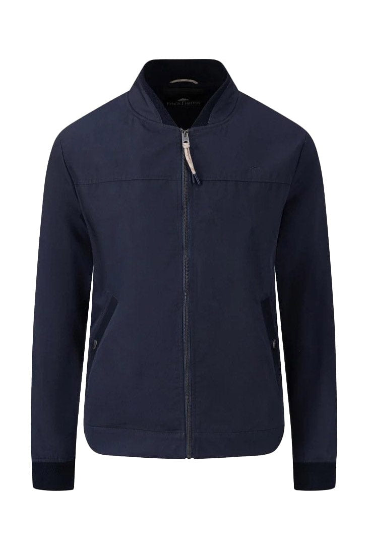 Fynch Hatton Summer Jacket - Dark Navy