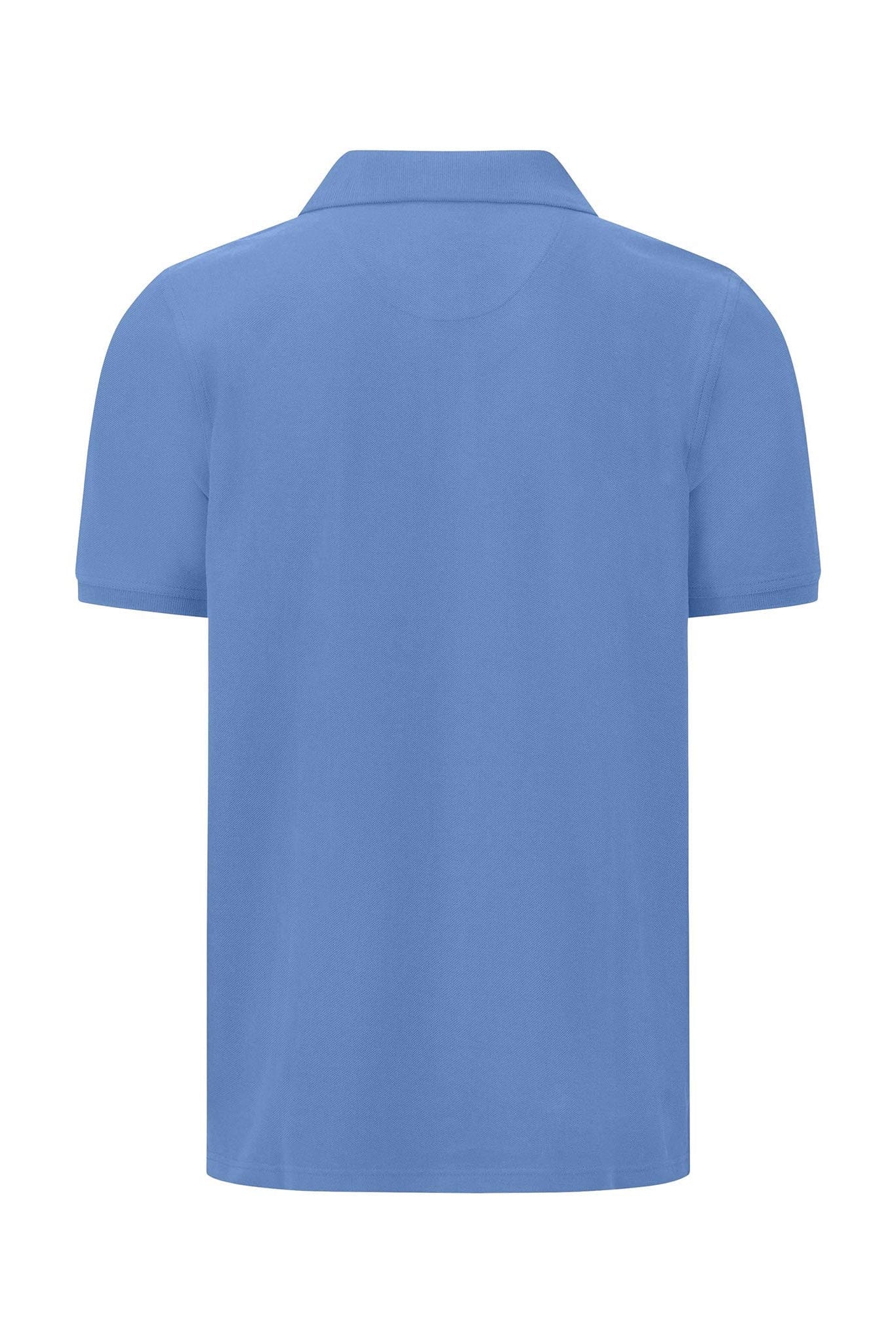 Fynch Hatton Supima Cotton Polo - Crystal Blue