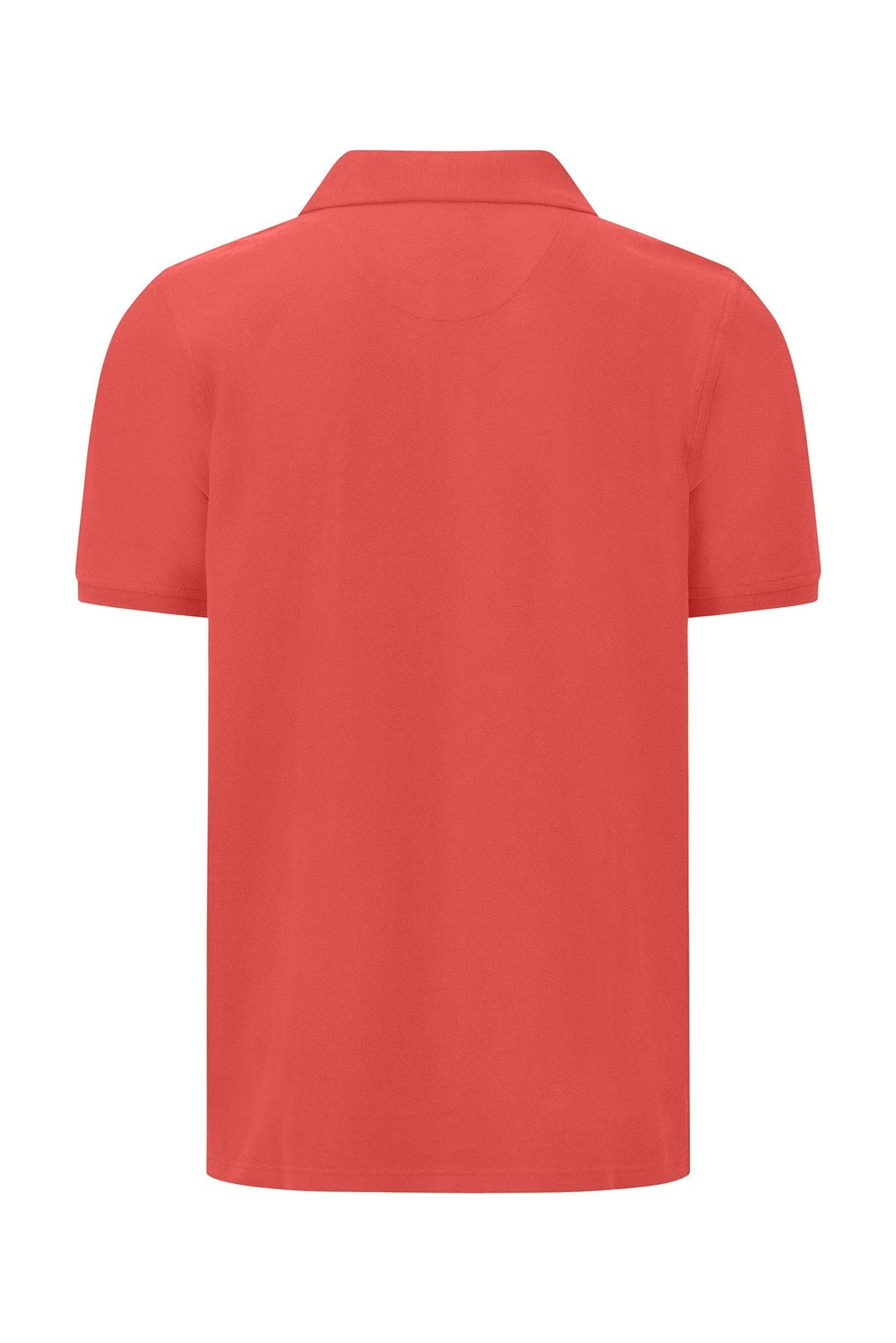 Fynch Hatton Supima Cotton Polo - Orient Red