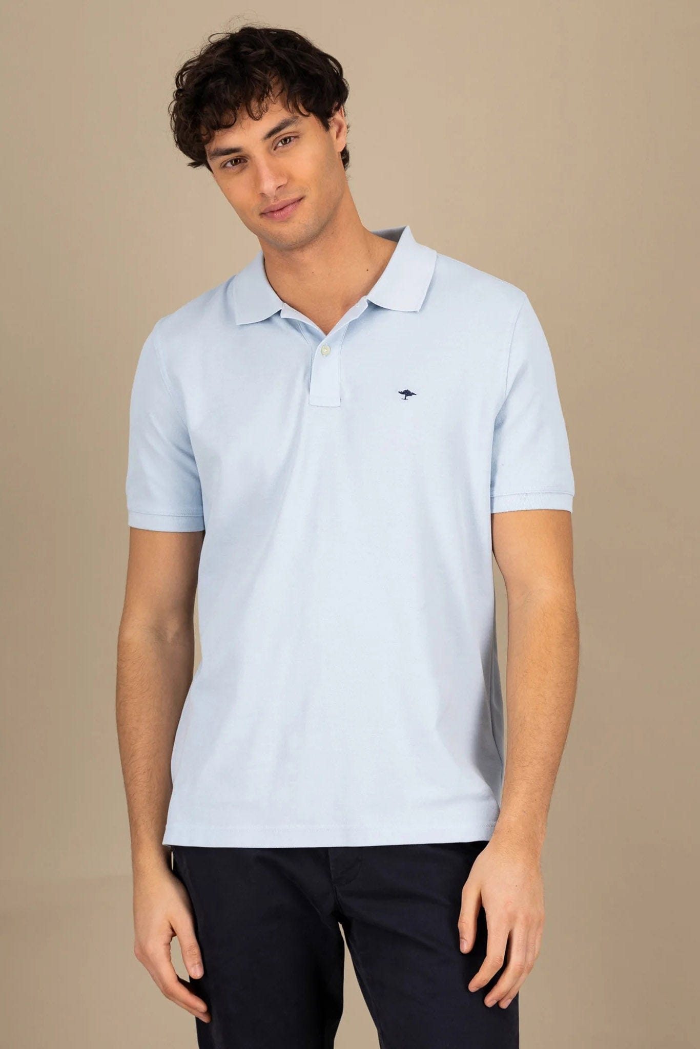 Fynch Hatton Supima Cotton Polo - Summer Breeze