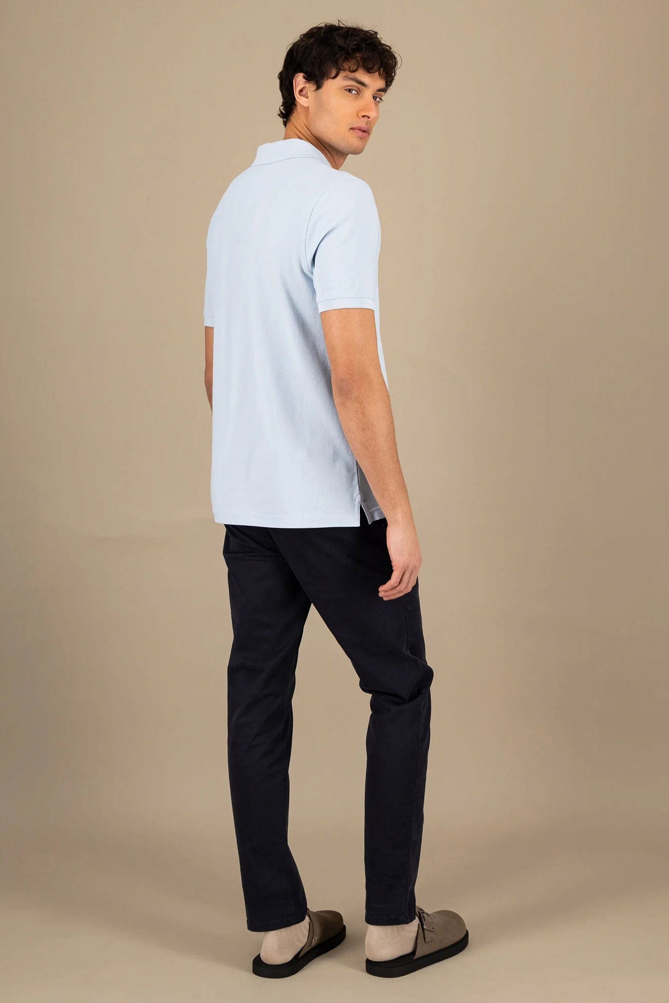 Fynch Hatton Supima Cotton Polo - Summer Breeze