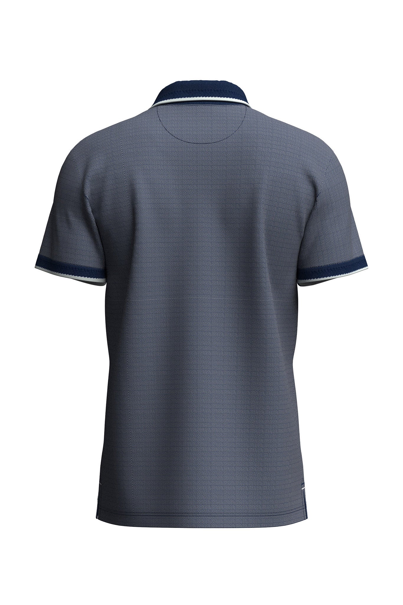 Fynch Hatton Two Tone Polo - Midnight