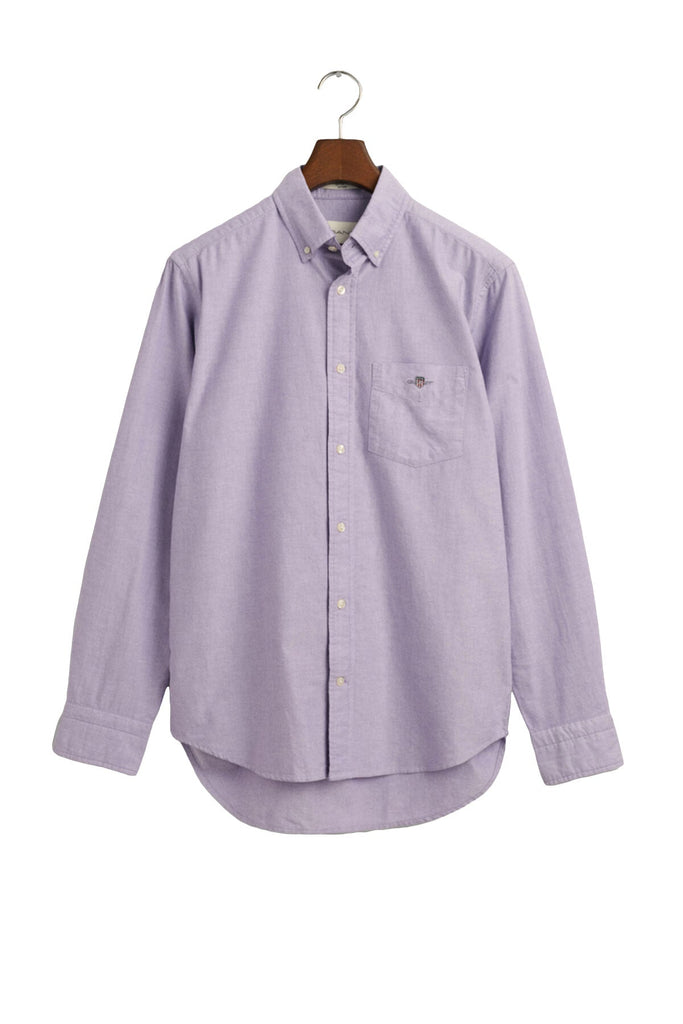 GANT Regular Fit Oxford Shirt - Lilac