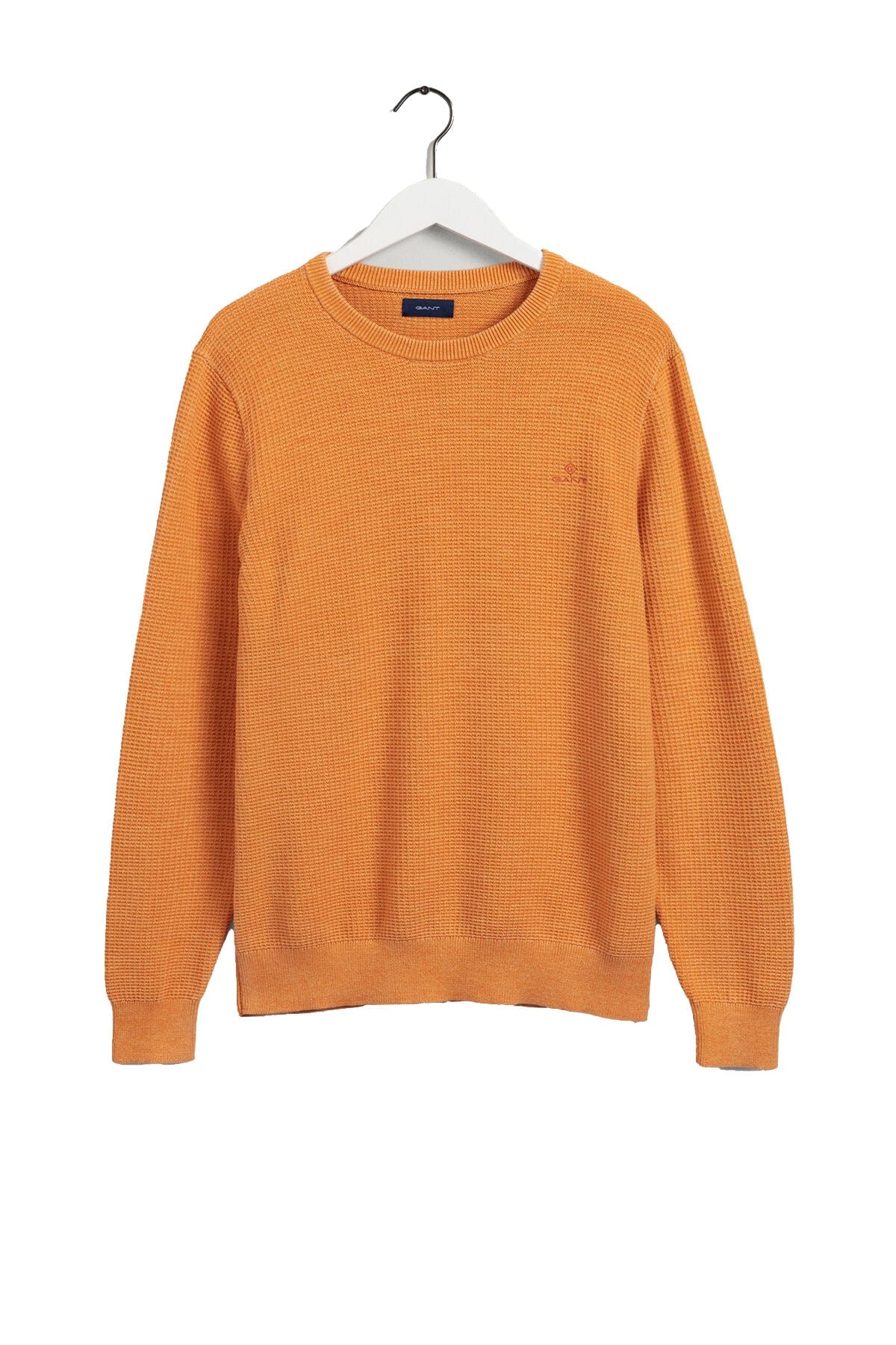 GANT Sunfaded Crew Neck Jumper - Dahlia Orange