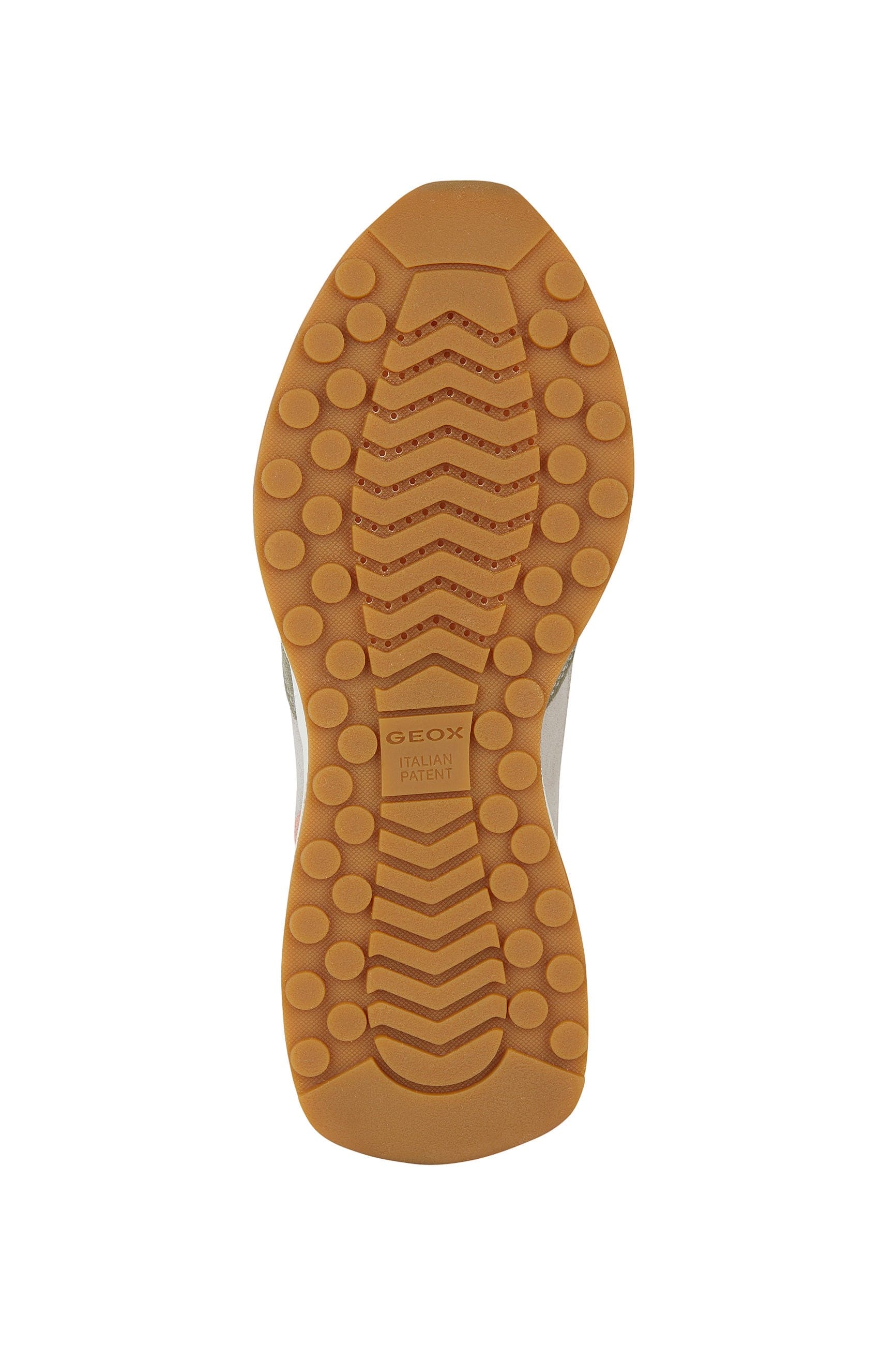 Geox Amabela Suede & Leather Trainers - White Combi