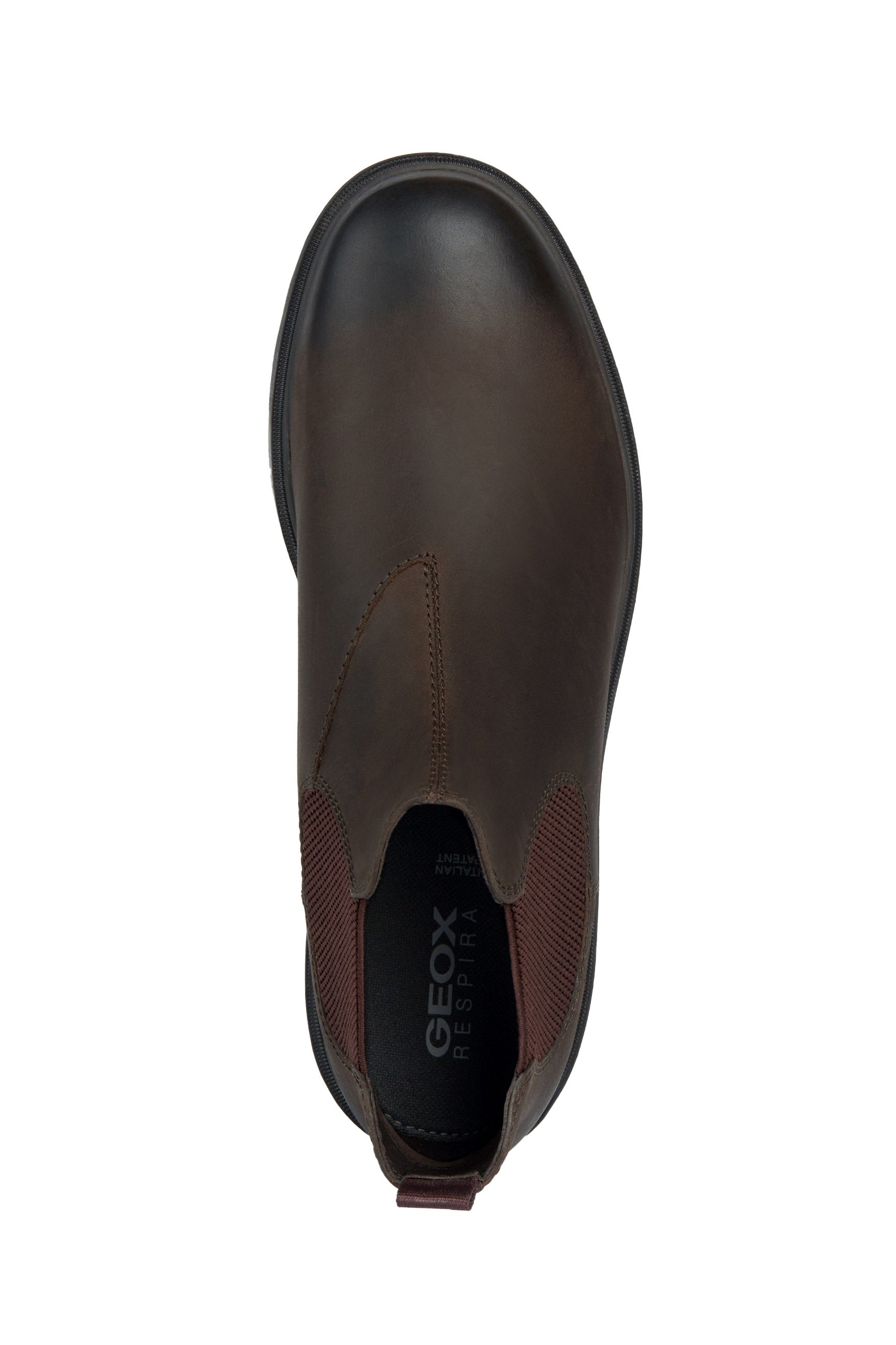 Geox Andalo Chelsea Boots - Coffee/Bordeaux