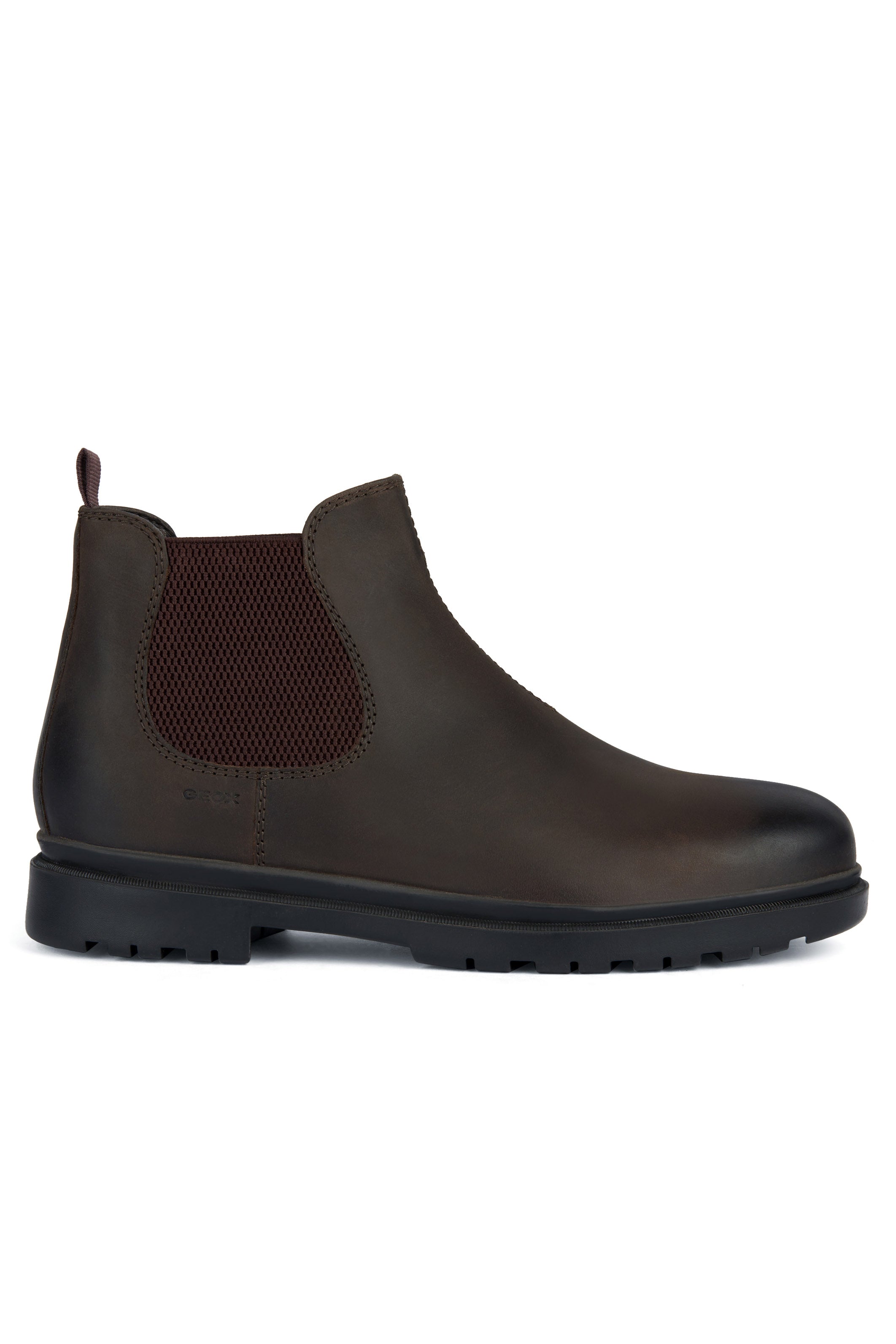 Geox Andalo Chelsea Boots - Coffee/Bordeaux