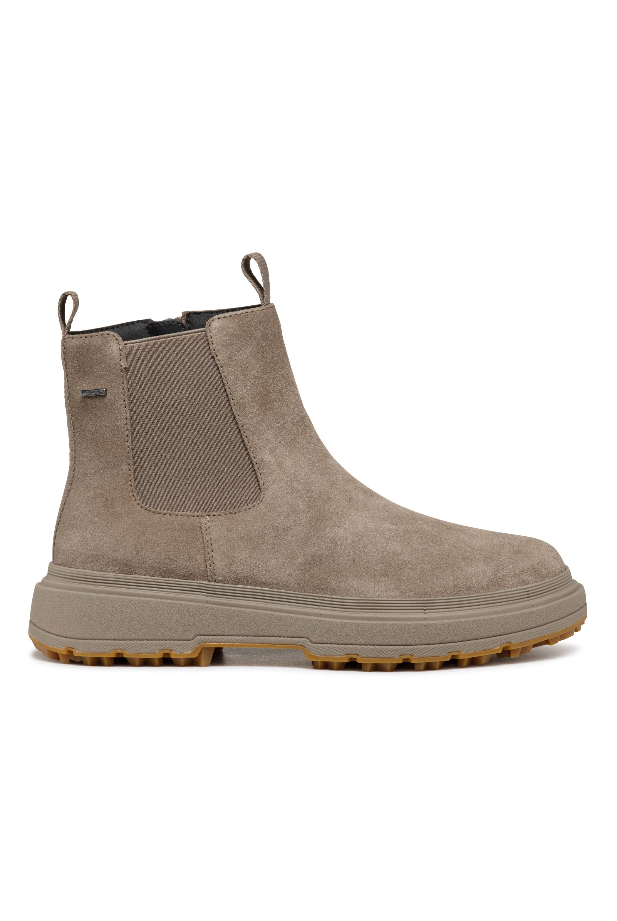 Geox Lamidie Grip ABX Waterproof Suede Ankle Boots - Taupe