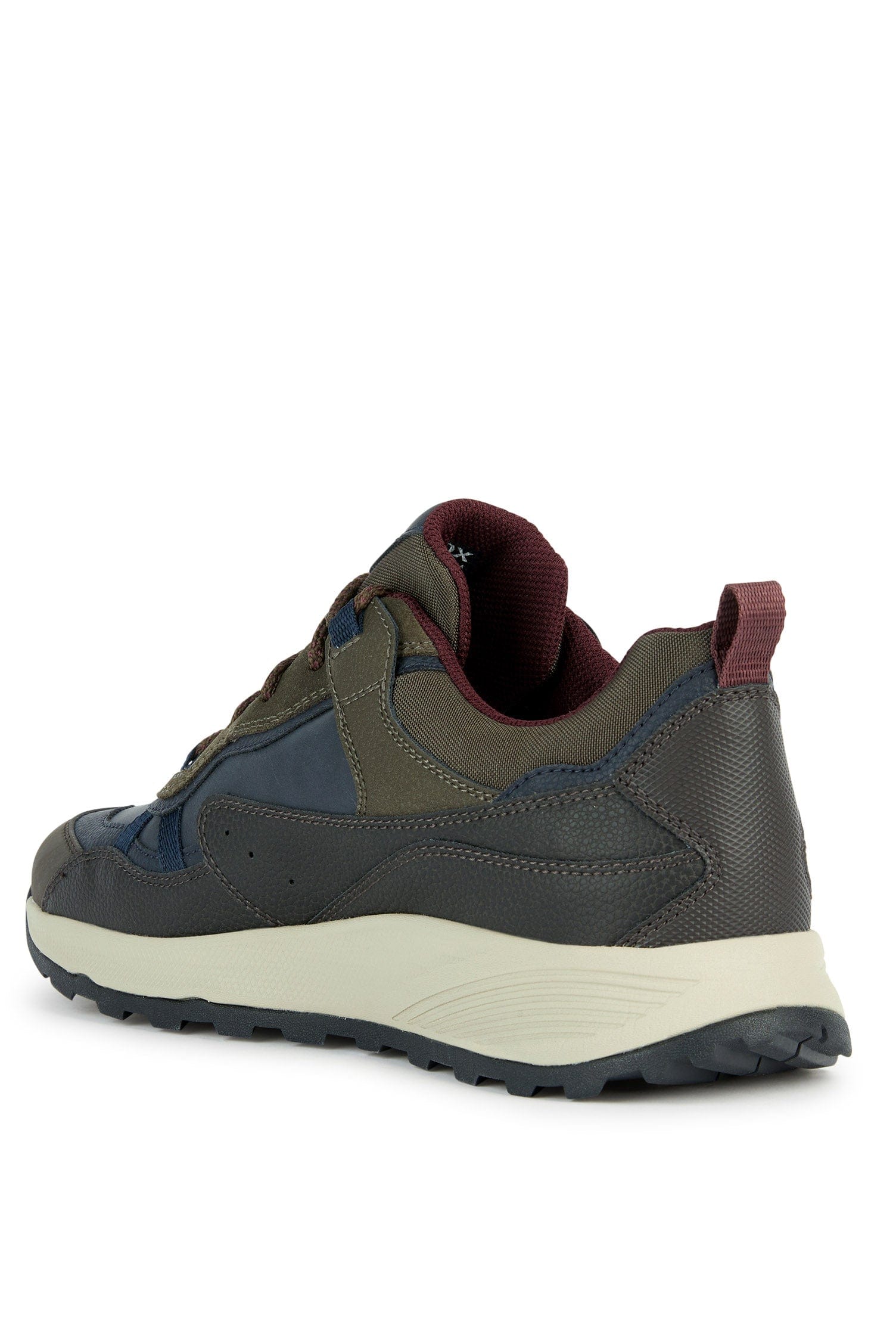 Geox Men's Terrestre Amphibiox Trainers - Navy/Dark Coffee