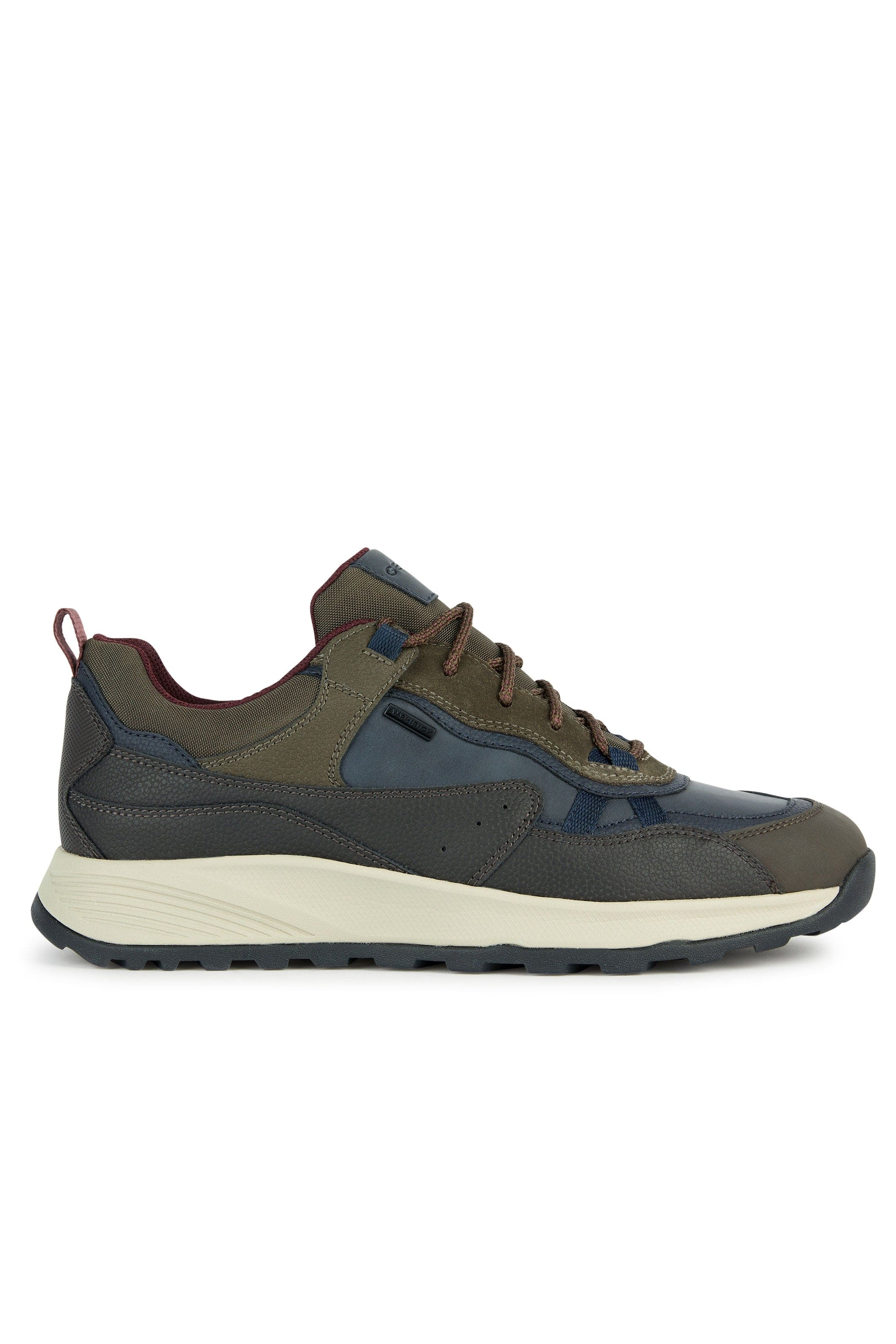 Geox Men's Terrestre Amphibiox Trainers - Navy/Dark Coffee