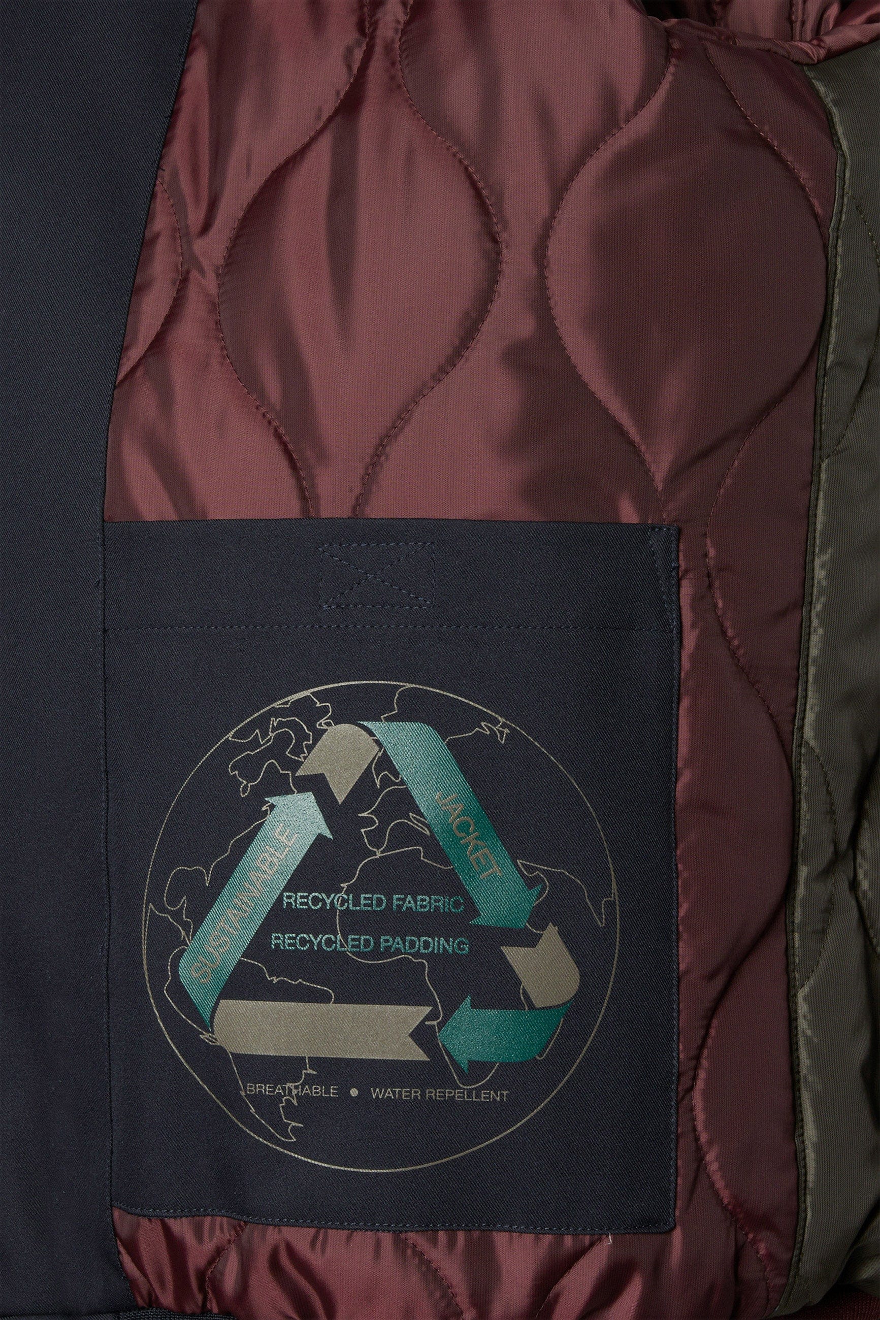 Geox Men's Vincit Bomber Jacket - Sky Captain