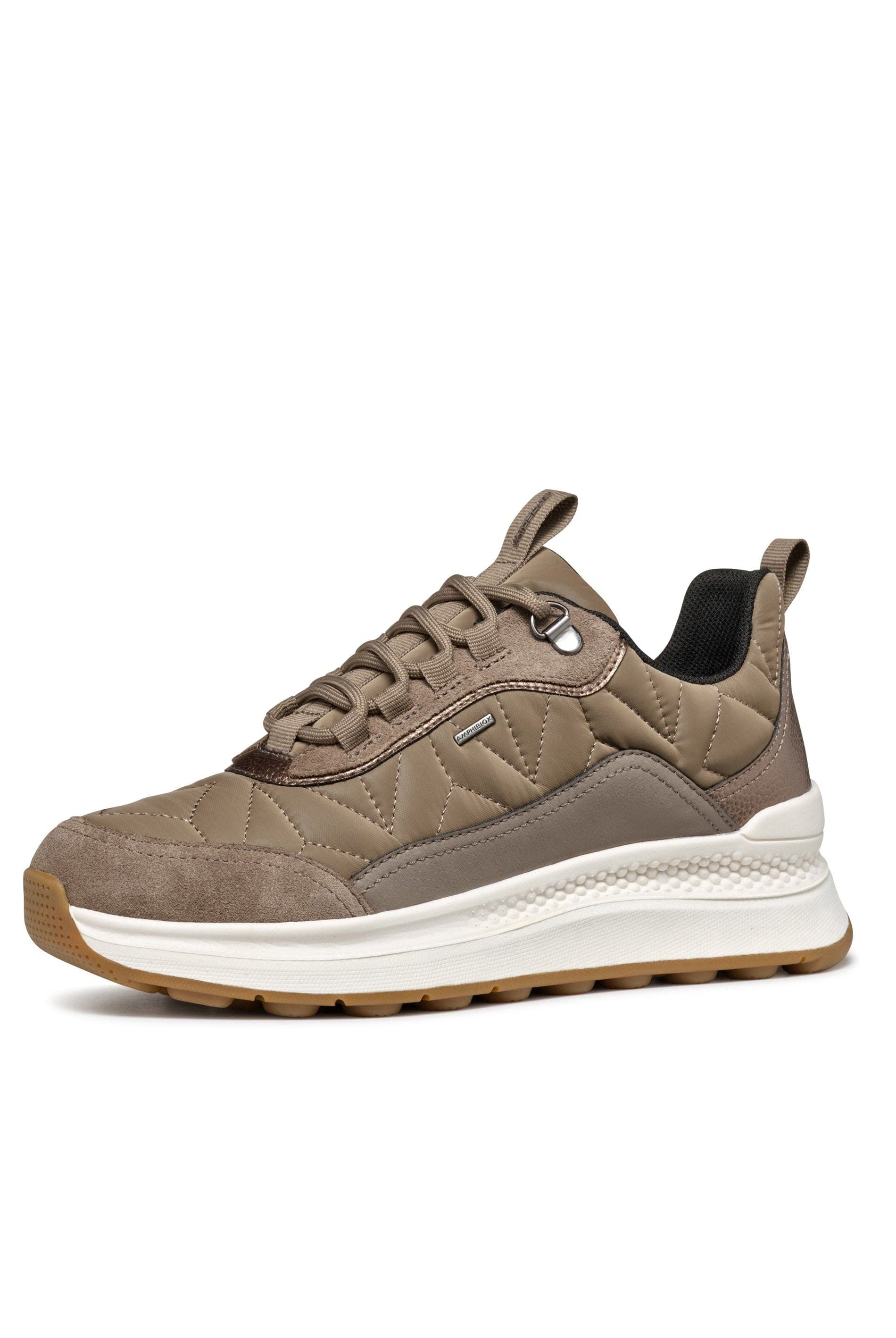Geox Spherica Actif ABX Waterproof Trainers - Taupe