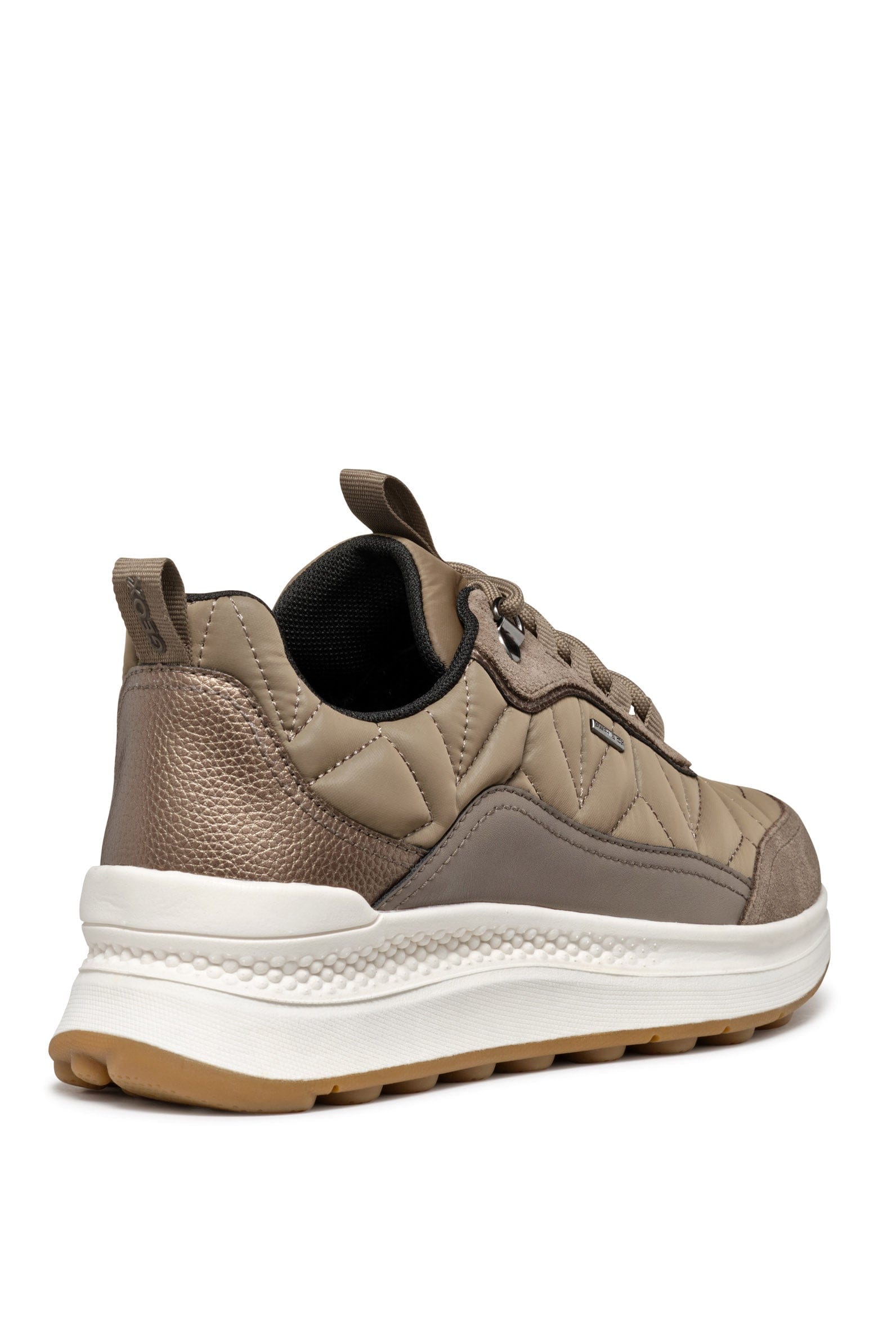 Geox Spherica Actif ABX Waterproof Trainers - Taupe