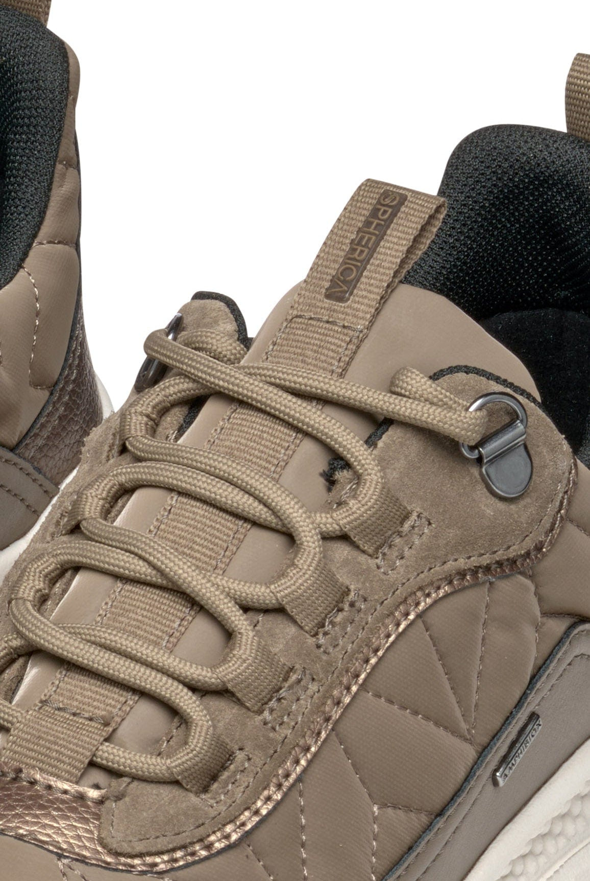 Geox Spherica Actif ABX Waterproof Trainers - Taupe