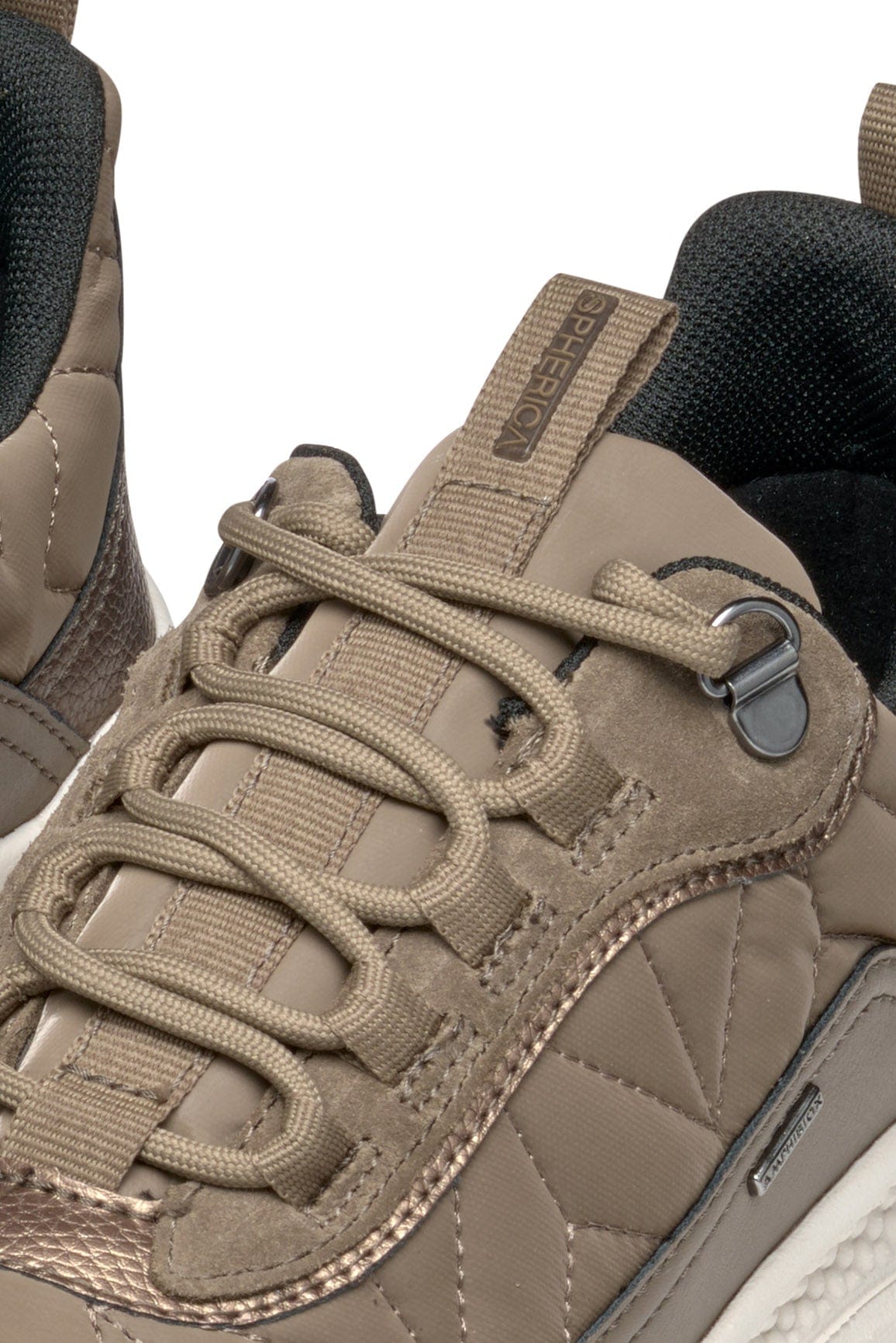 Geox Spherica Actif ABX Waterproof Trainers - Taupe