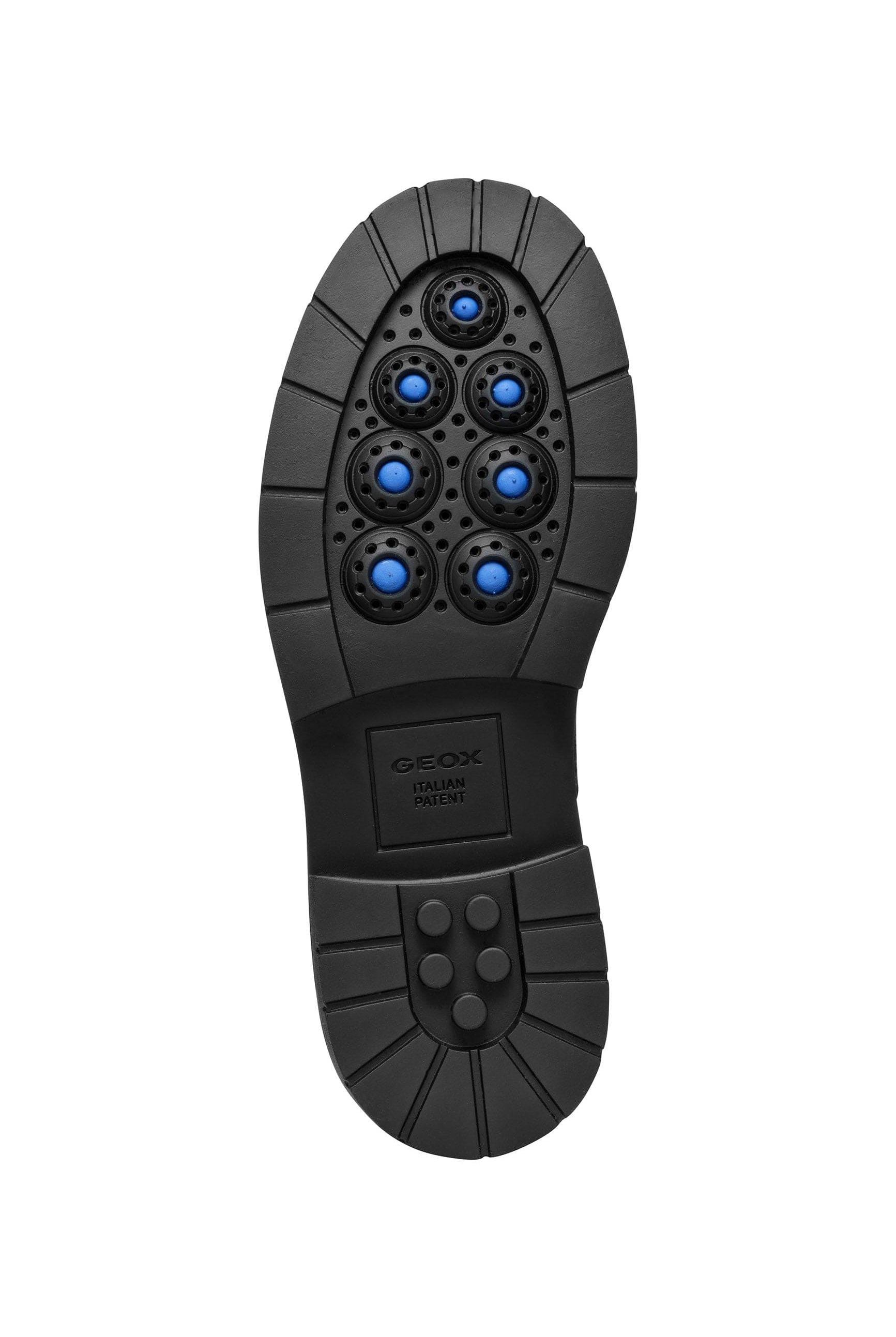 Geox Spherica EC7 Leather Ankle Boot - Black