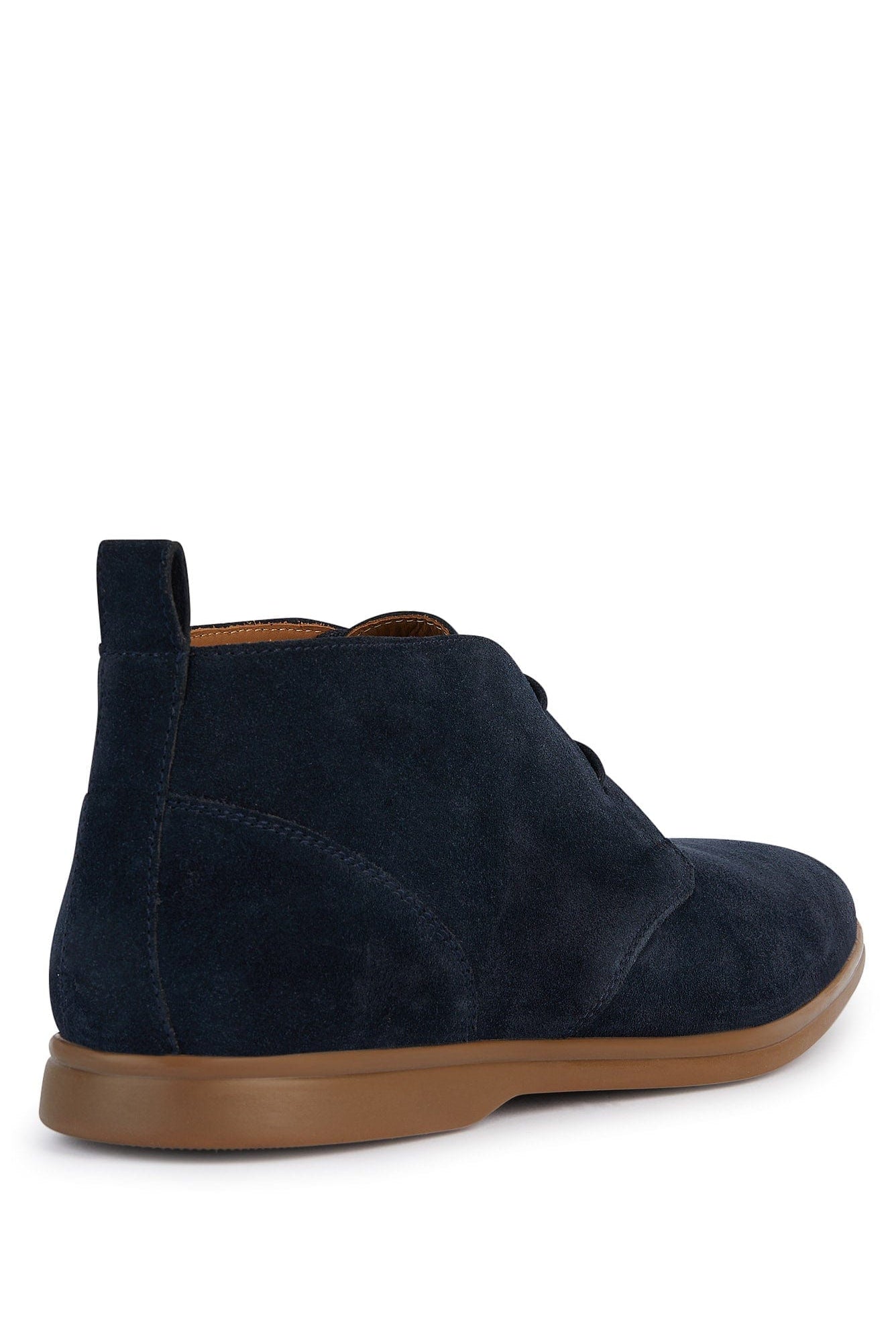 Geox Venzone B Suede Chukka Boots - Navy