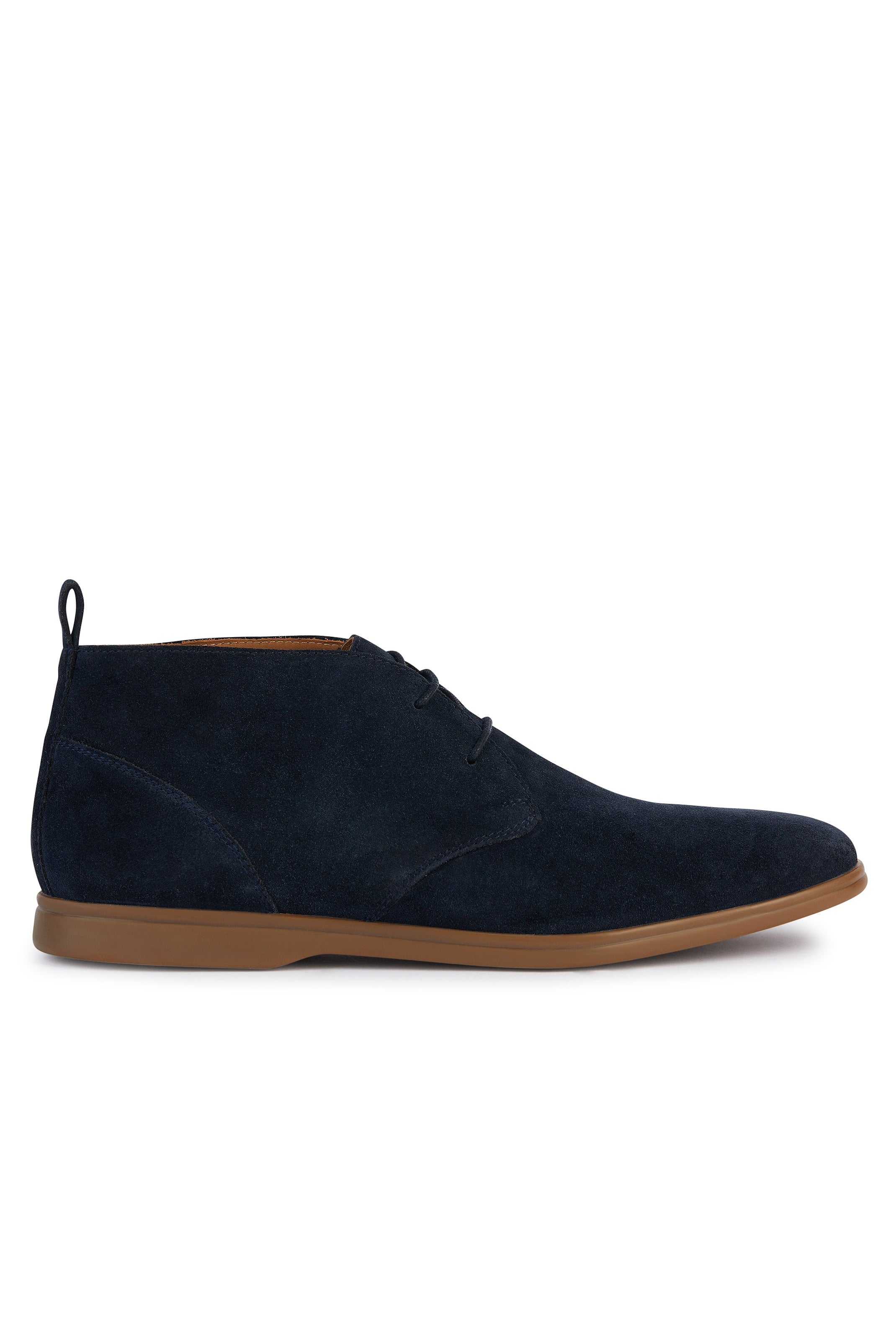 Geox Venzone B Suede Chukka Boots - Navy