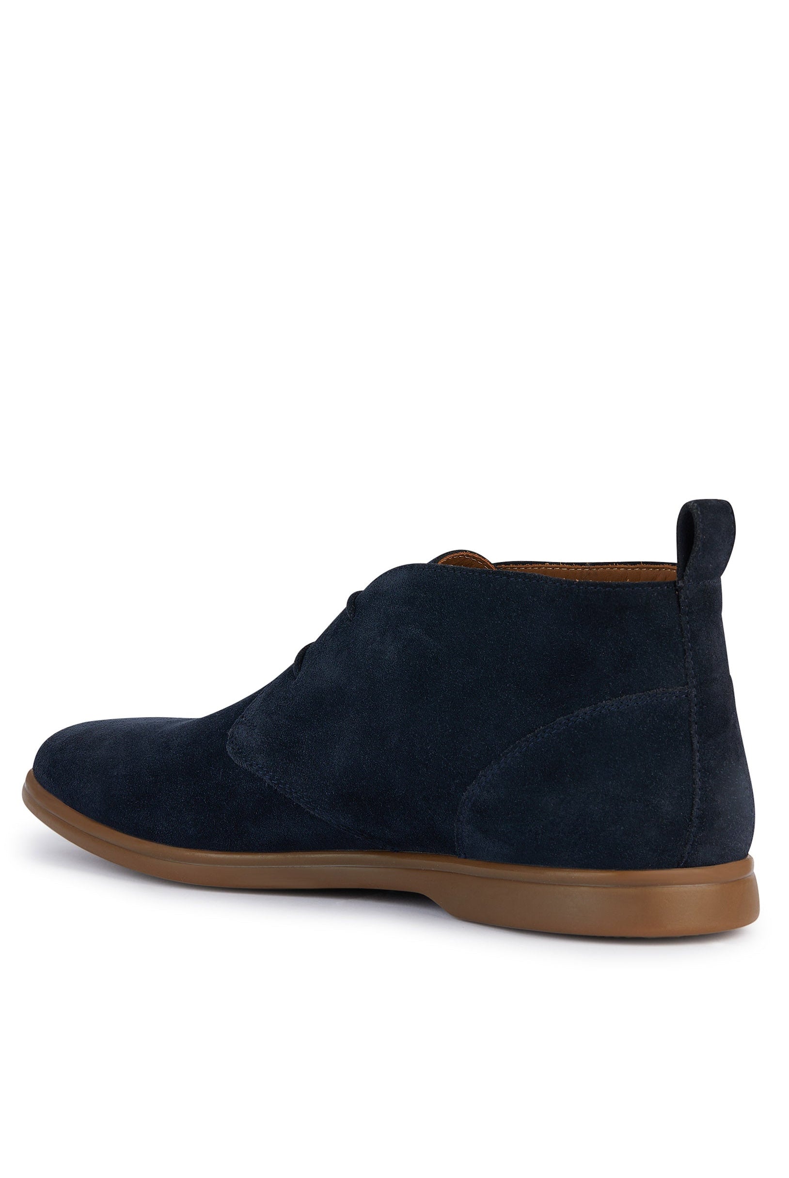 Geox Venzone B Suede Chukka Boots - Navy